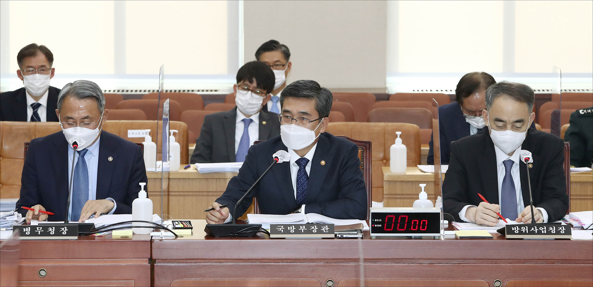 정치;국방위원회;종합국정감사;서욱;국방부장관