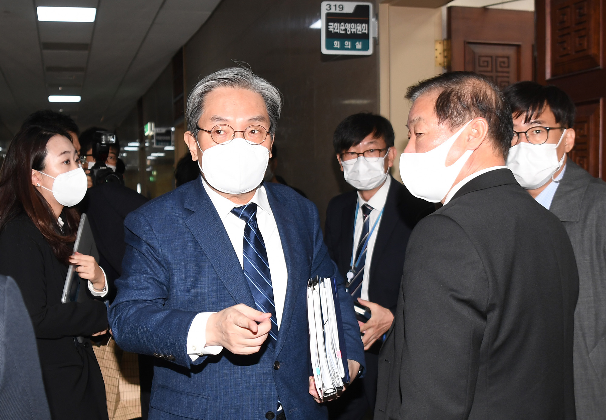 정치;국회;운영위원회;대통령실국정감사;국정감사연기;노영민비서실장