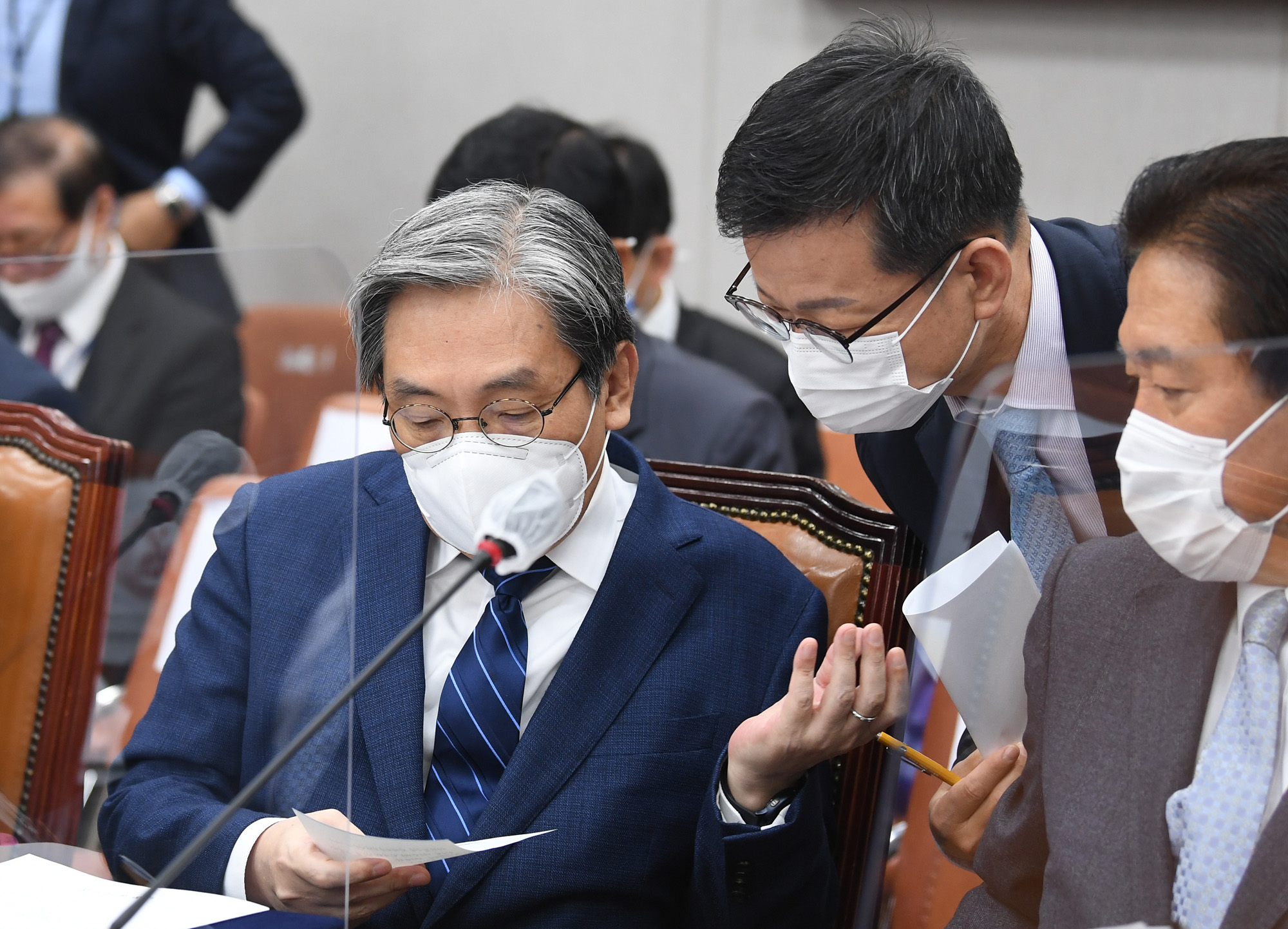 정치;국회;운영위원회;대통령실국정감사;국정감사연기;노영민비서실장