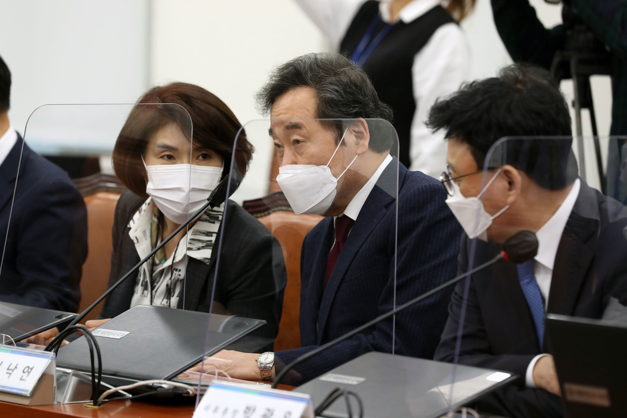정치;국회;더불어민주당온택트의원총회;이낙연