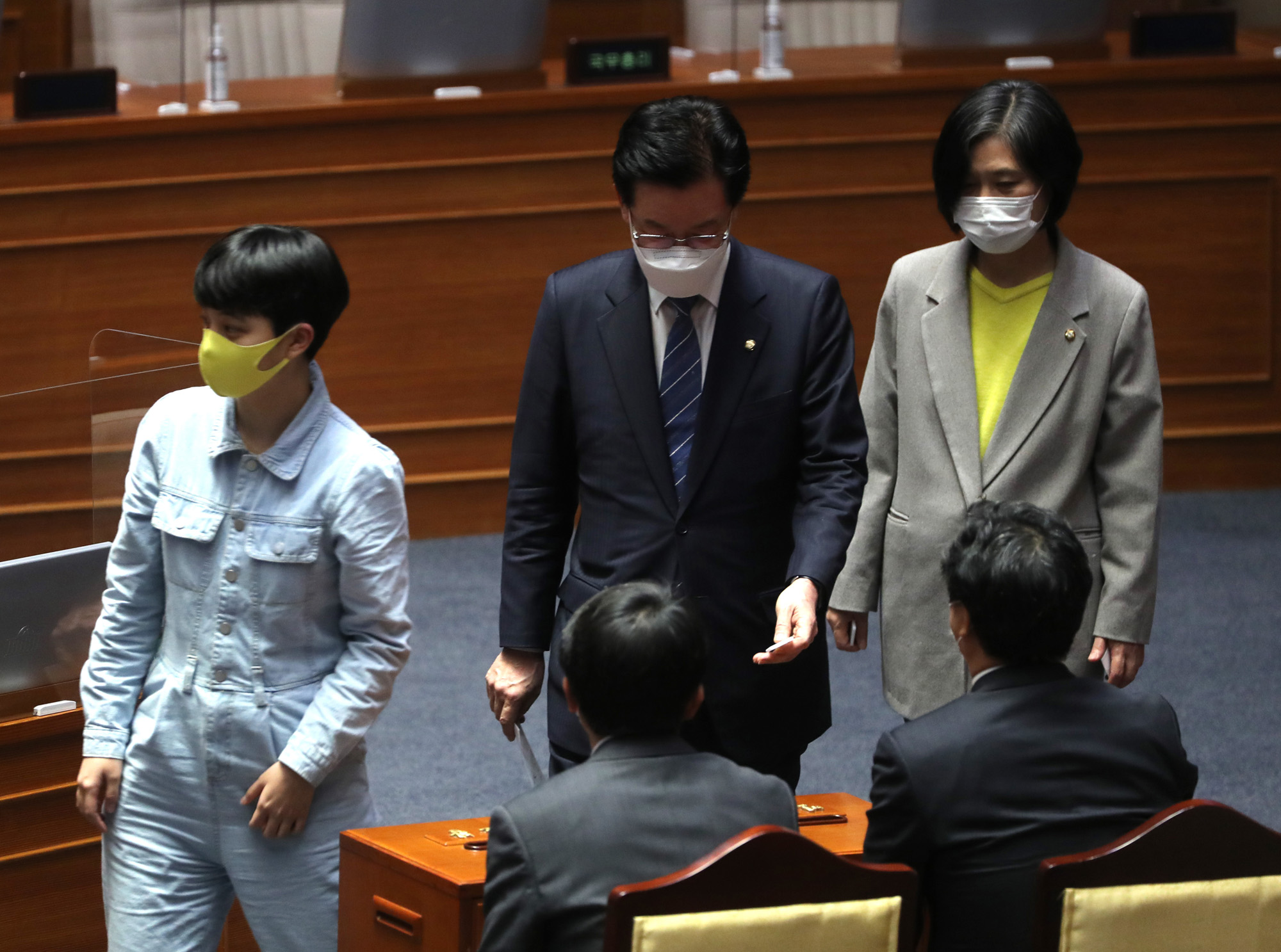 정치;국회;본회의;정정순의원;체포동의안