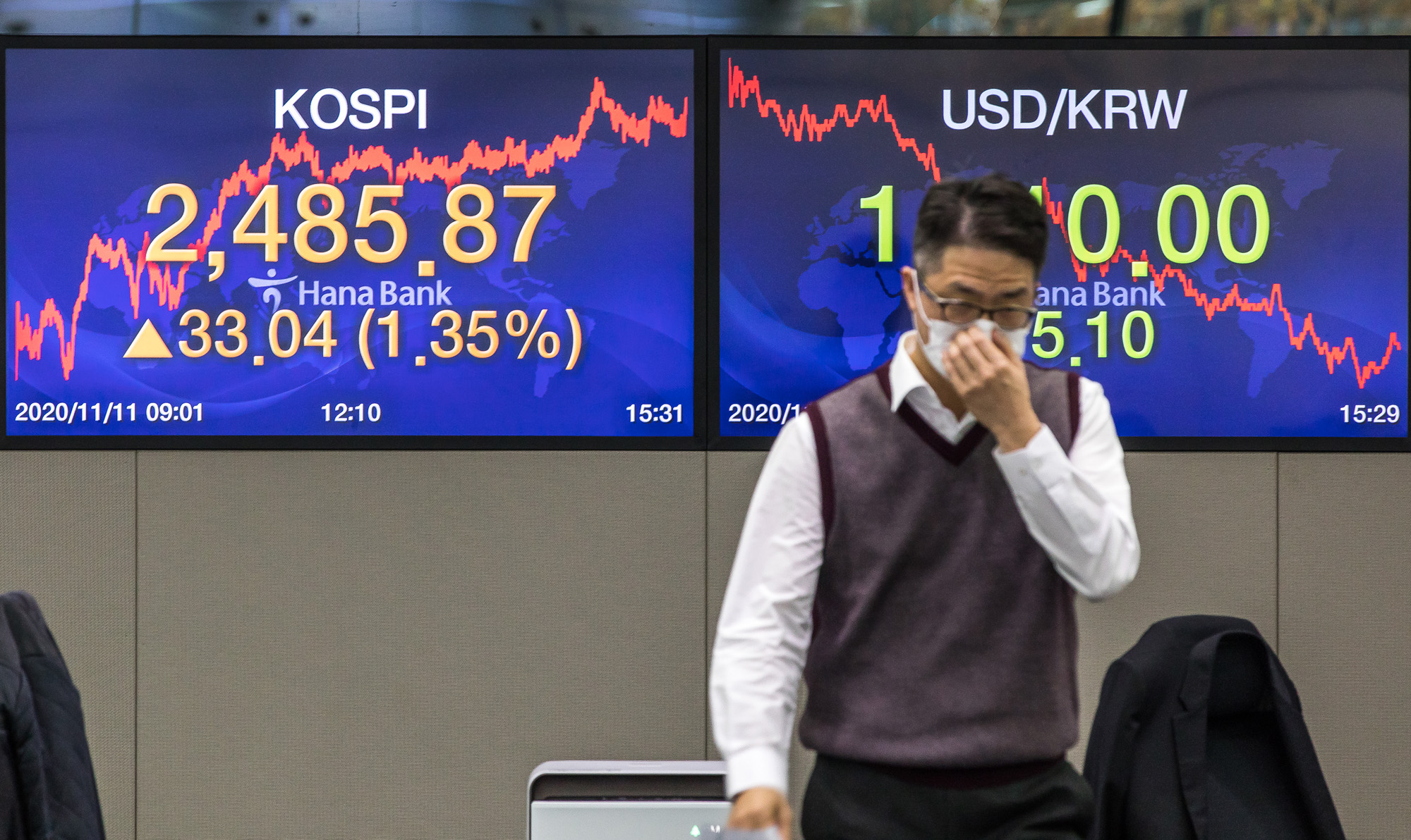 경제;금융;주식;코스피;코스닥;하나은행딜링룸;코스피상승