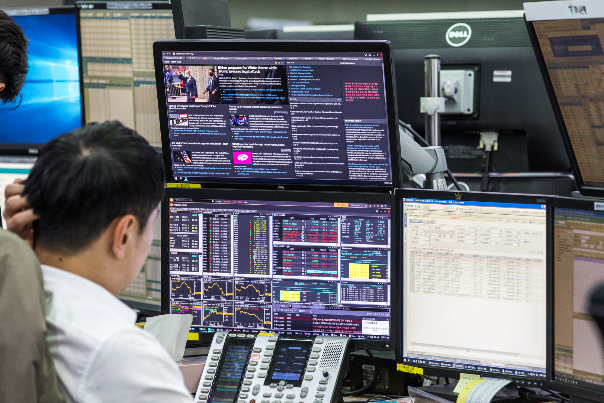 경제;금융;주식;코스피;코스닥;하나은행딜링룸;코스피상승