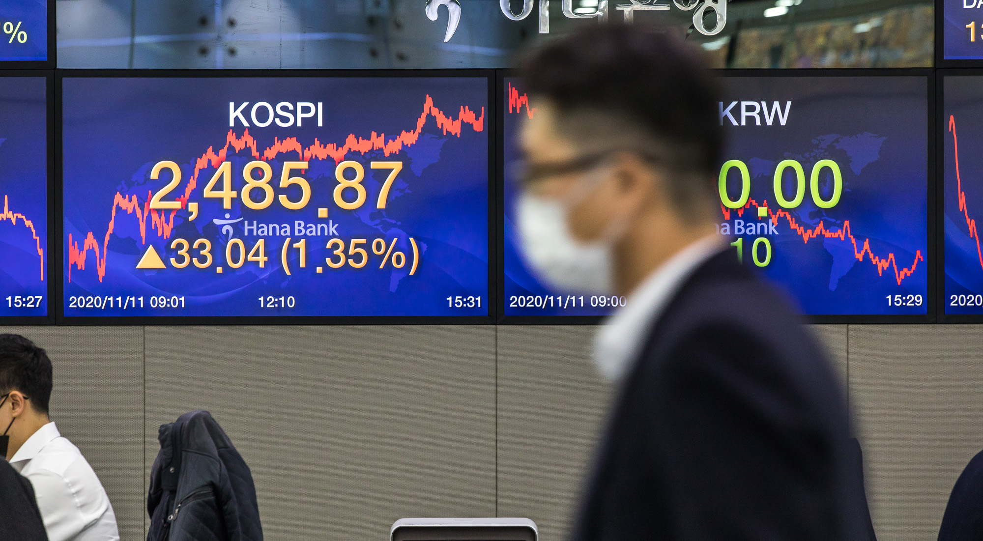 경제;금융;주식;코스피;코스닥;하나은행딜링룸;코스피상승