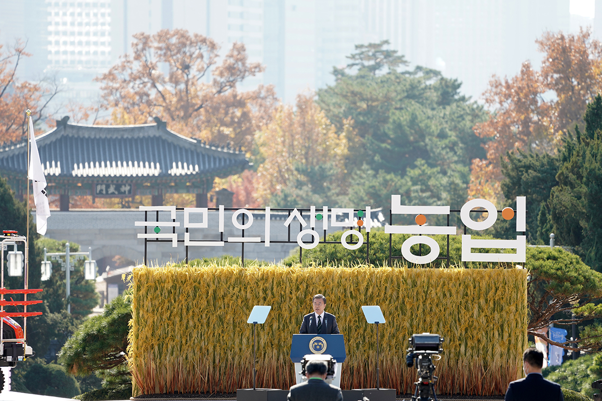 정치 청와대 제25회 농업인의 날 기념식