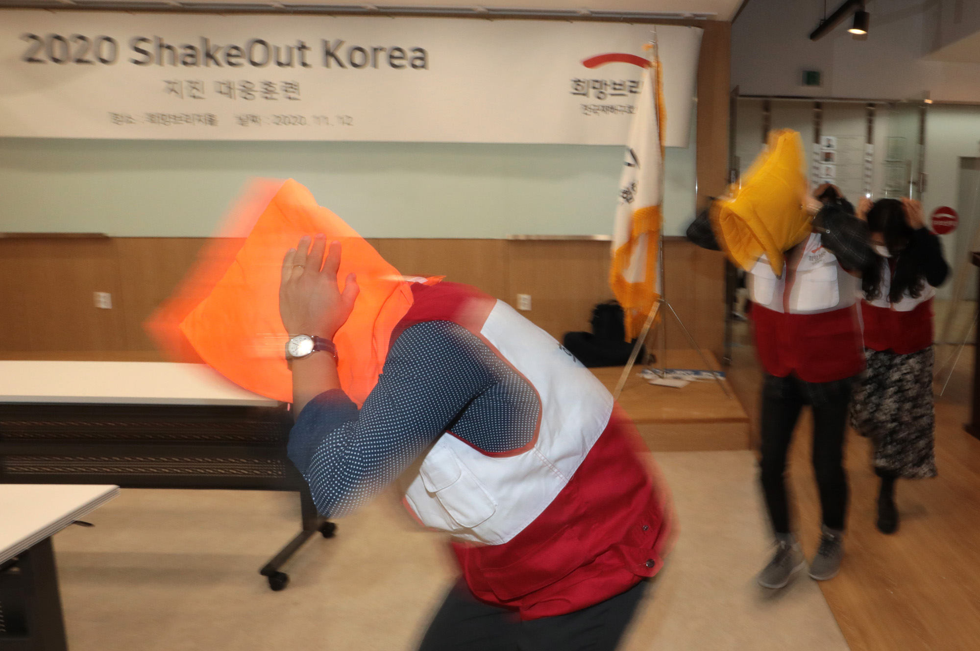 사회;사건사고;세태;지진;지진대응훈련;쉐이크아웃코리아;셰이크아웃코리아;희망브리지;전국재해구호협회