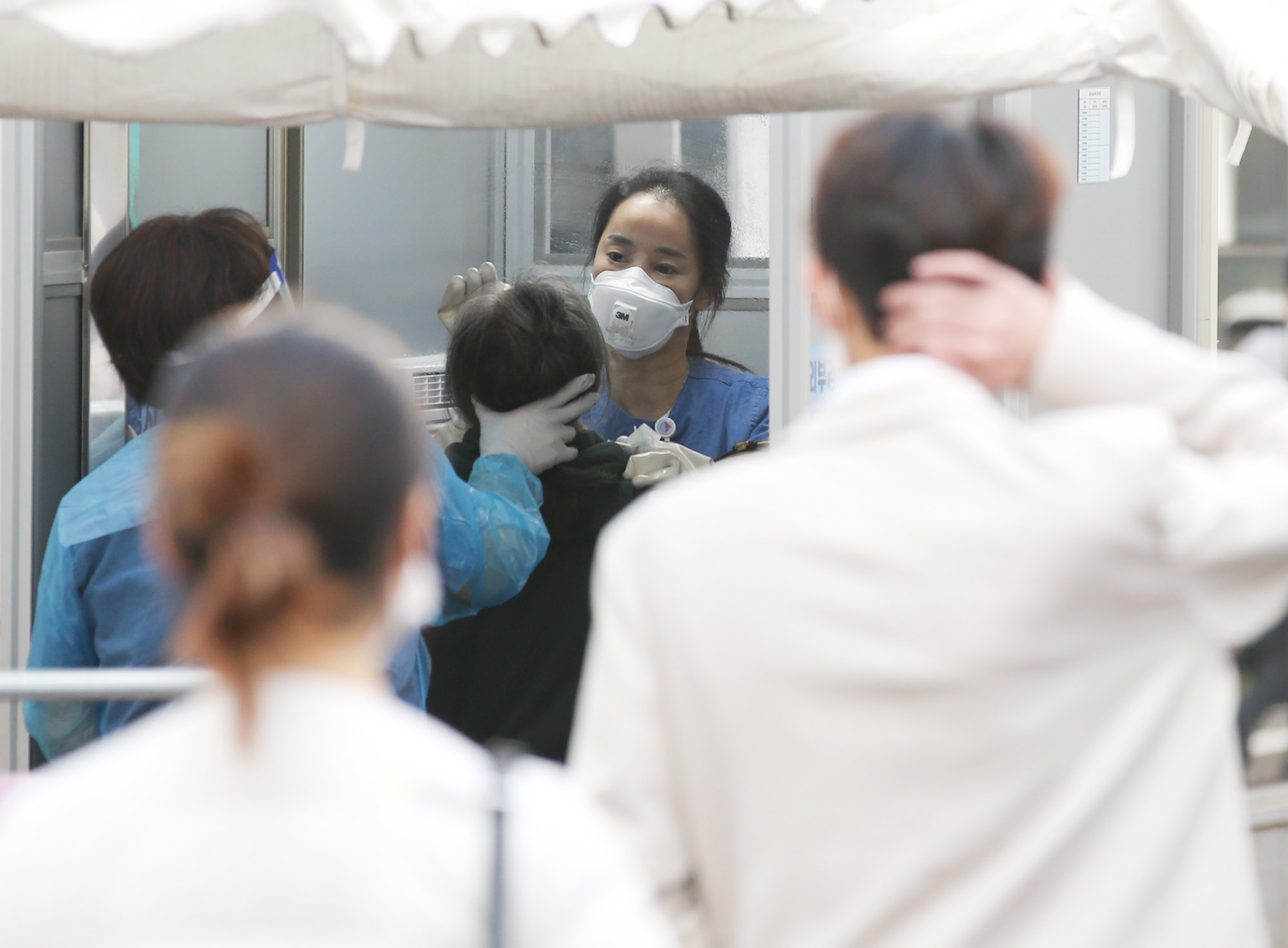 선별진료소;국립중앙의료원;코로나19;코로나;병원;검체채취