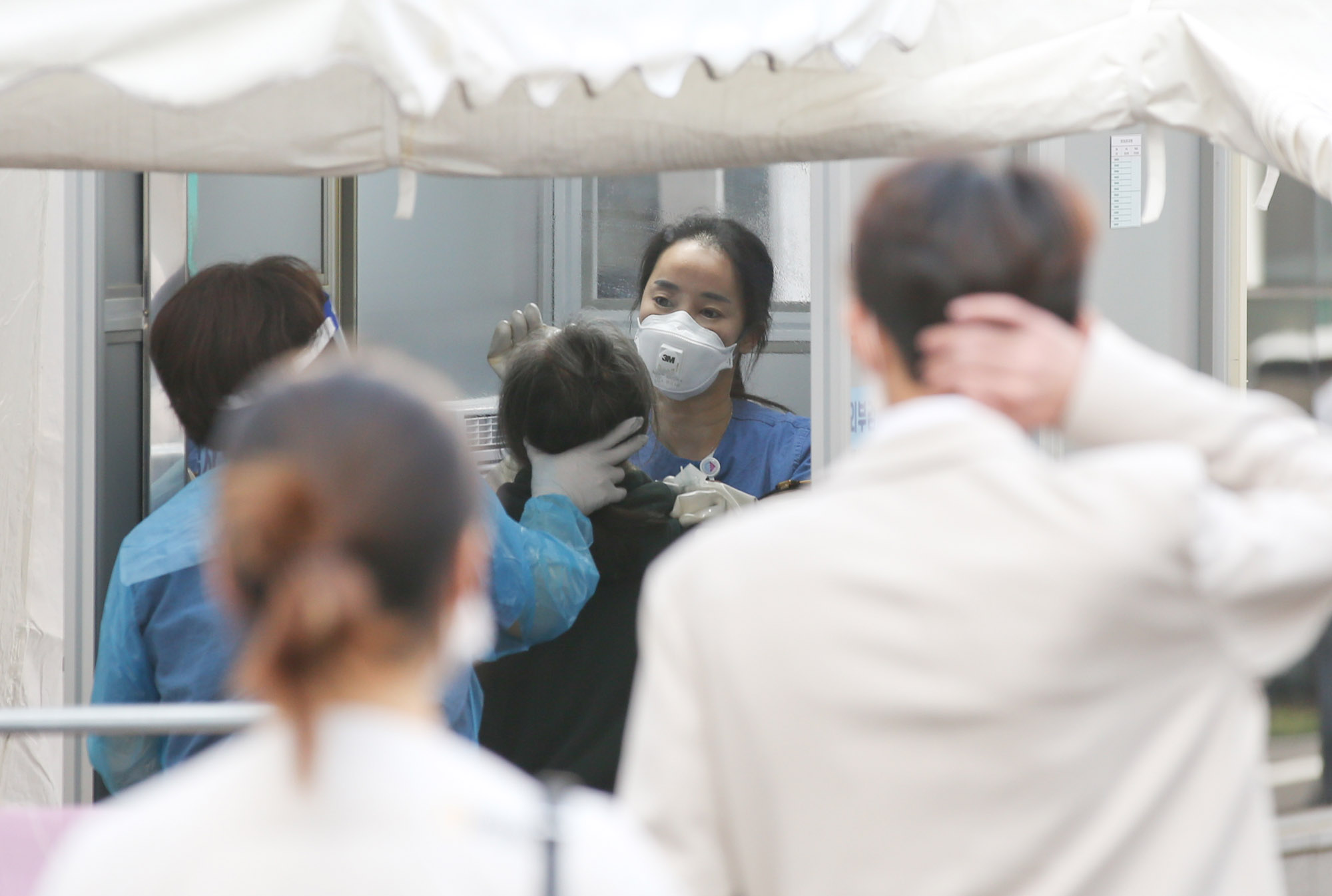 선별진료소;국립중앙의료원;코로나19;코로나;병원;검체채취