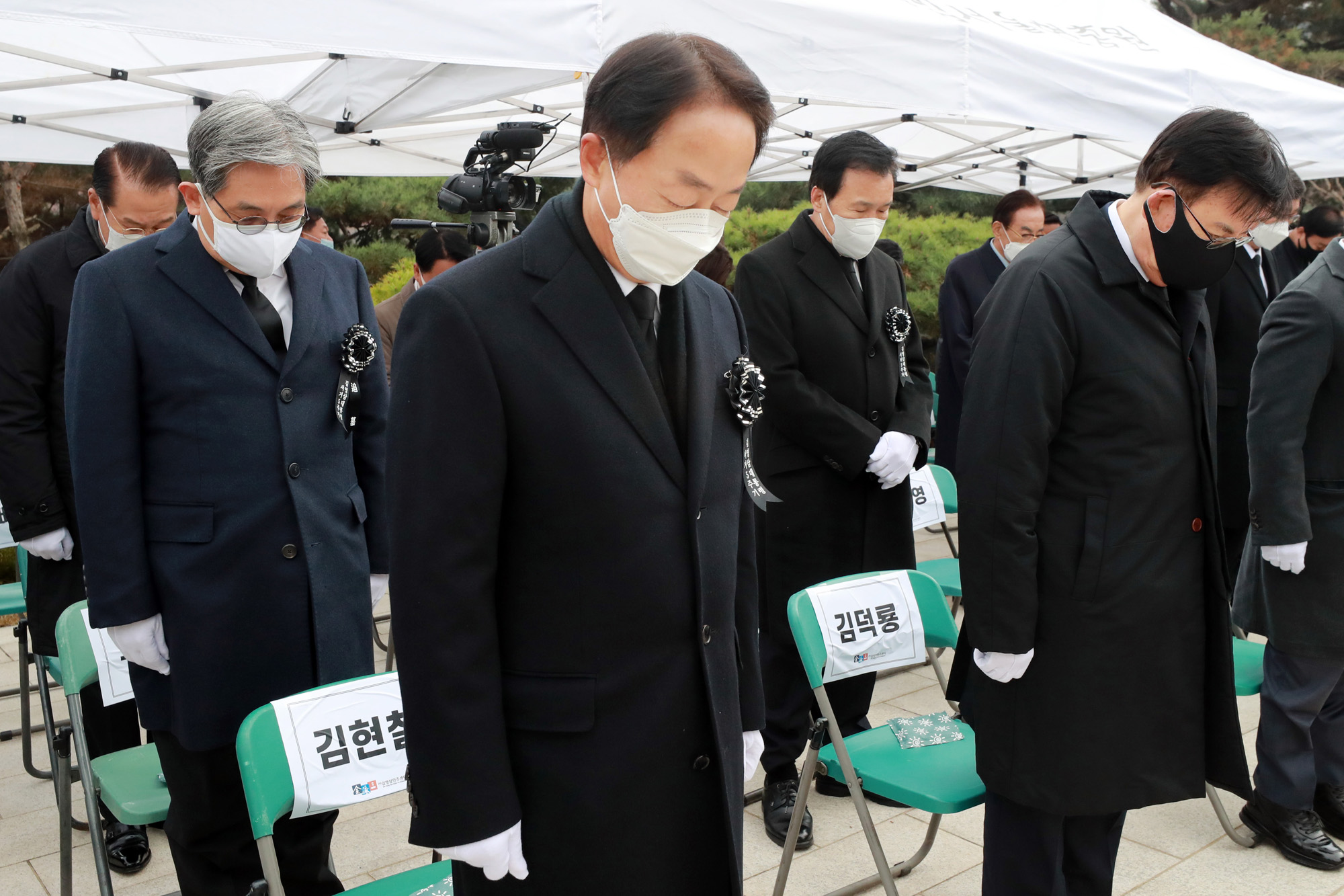 정치;김영삼대통령5주기추모식;국립서울현충원;김영삼대통령묘역;김현철