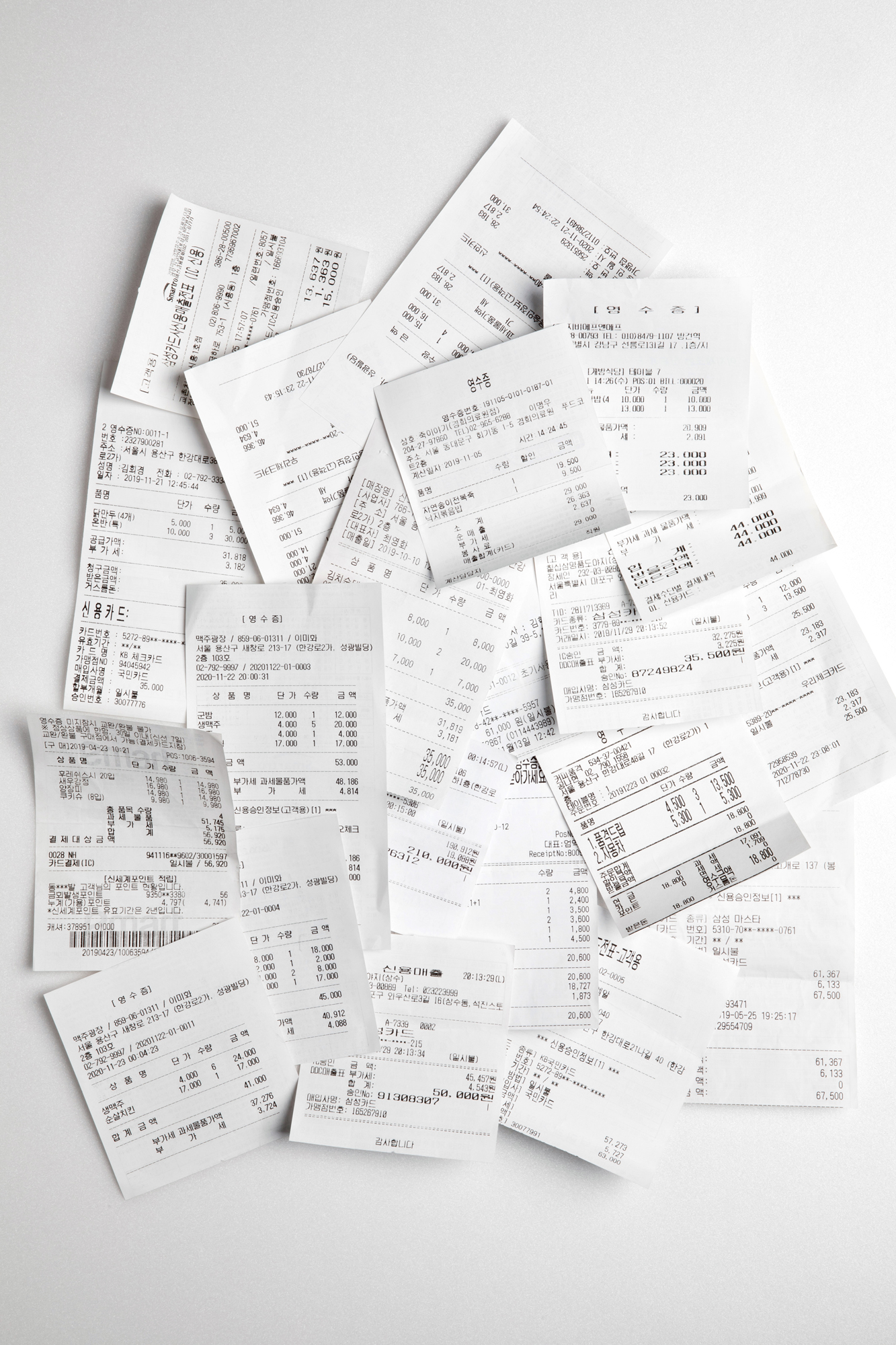 장관 업무추진비 영수증 특별활동비 공무원