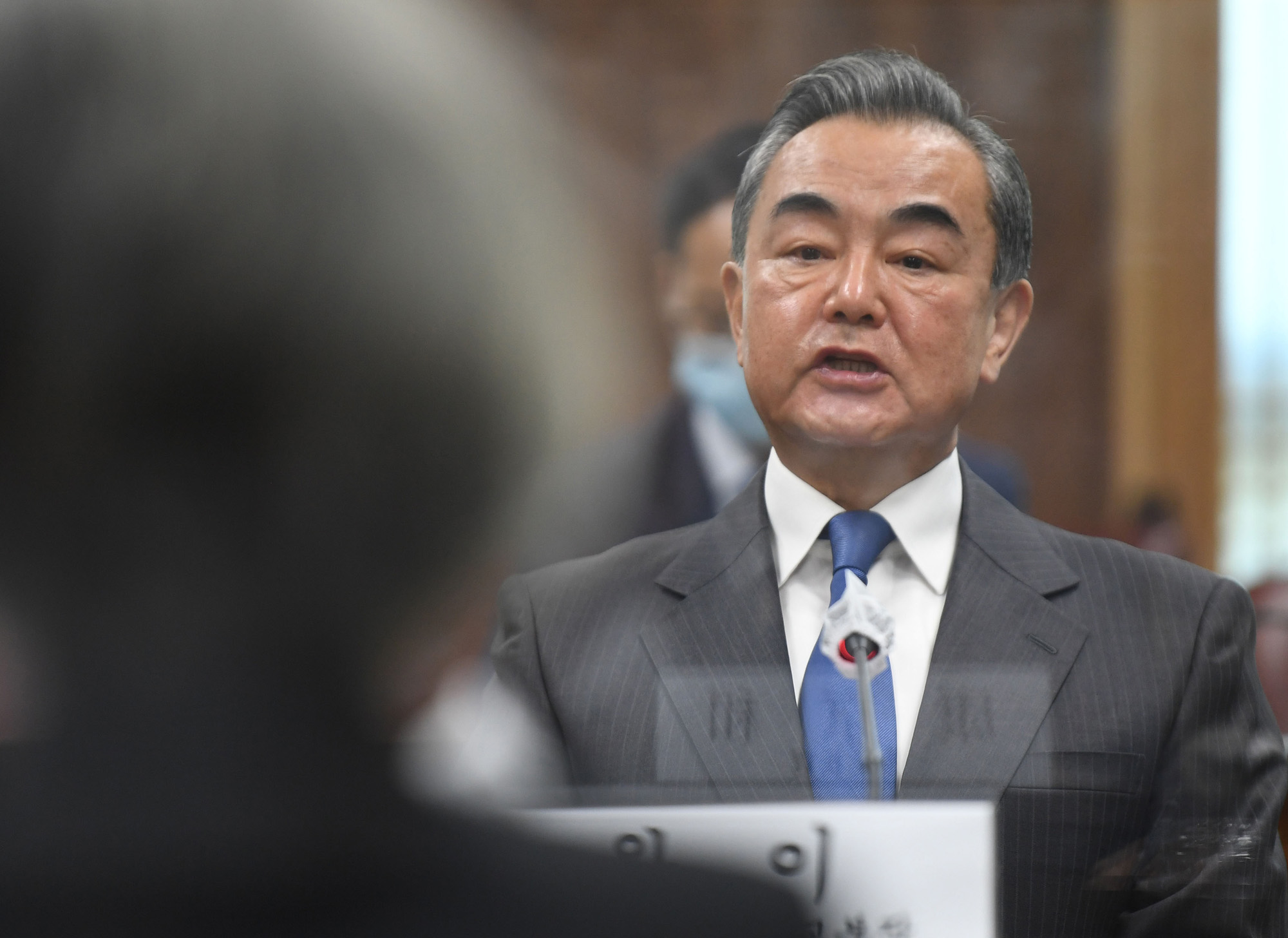왕이 강경화 한중 외교장관 회담
