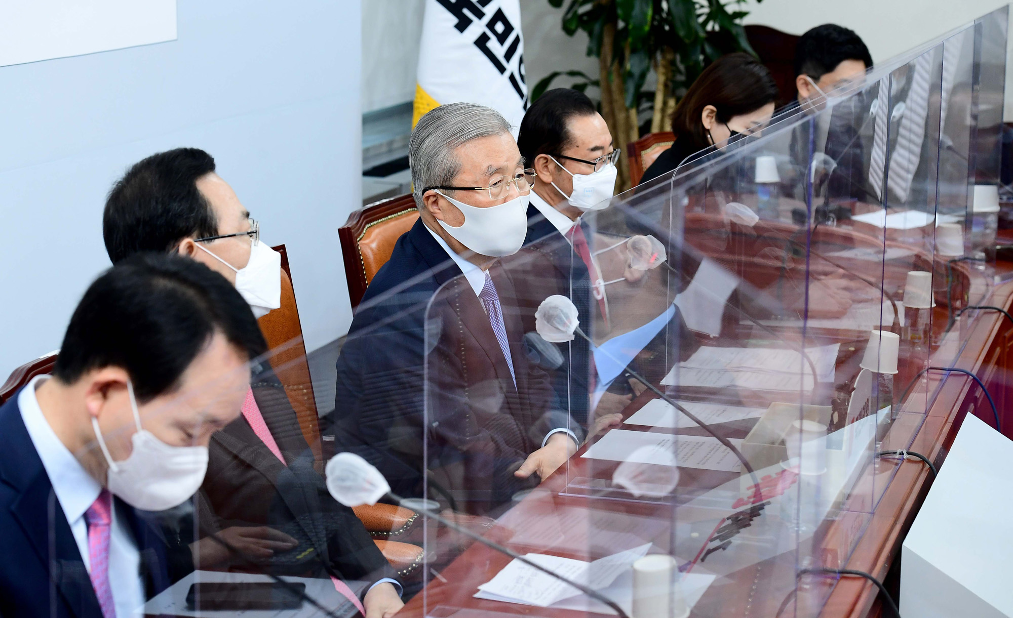 정치;국회;국민의힘 비상대책위원회의;김종인