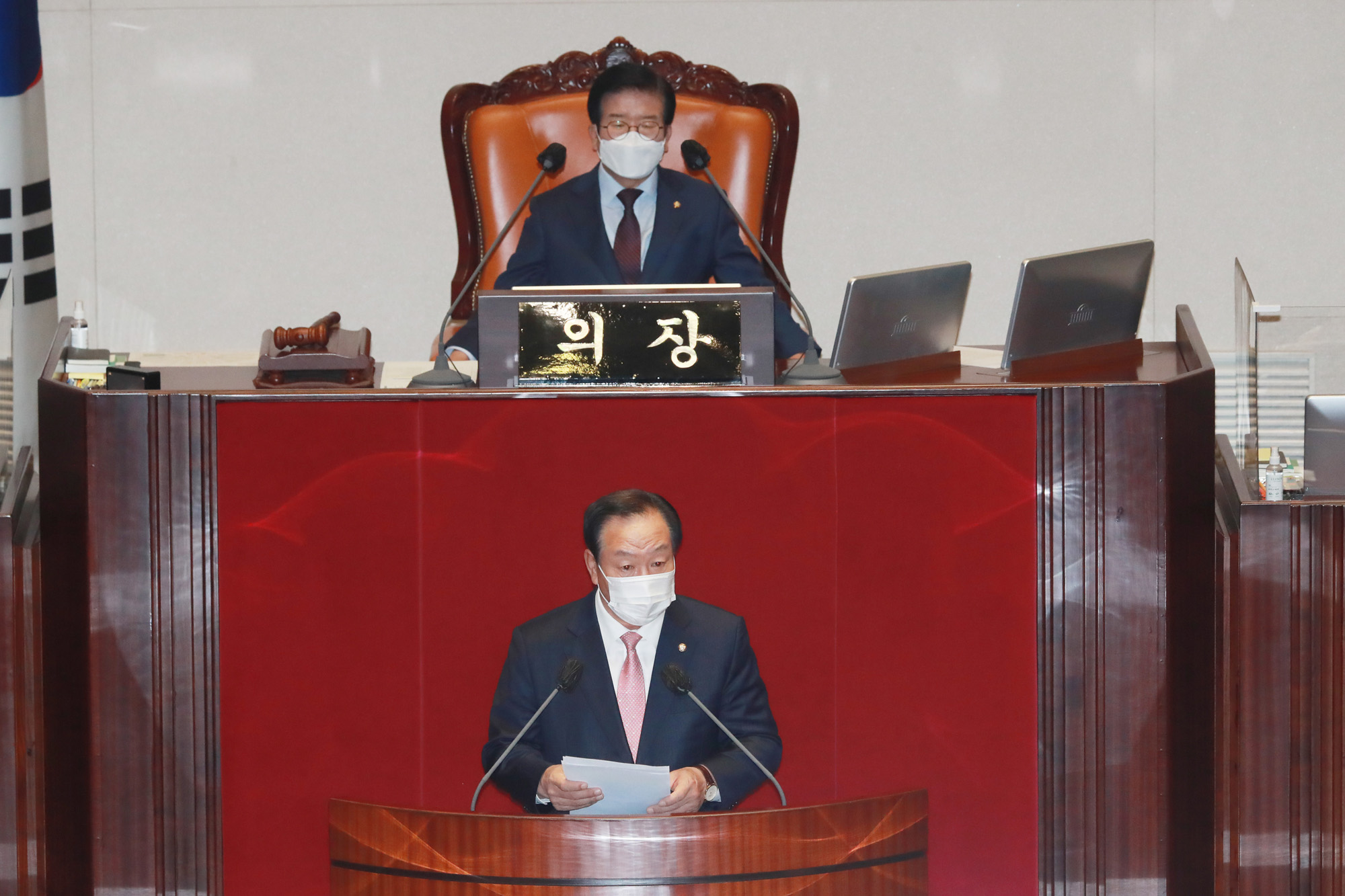 정치;국회;본회의;한기호