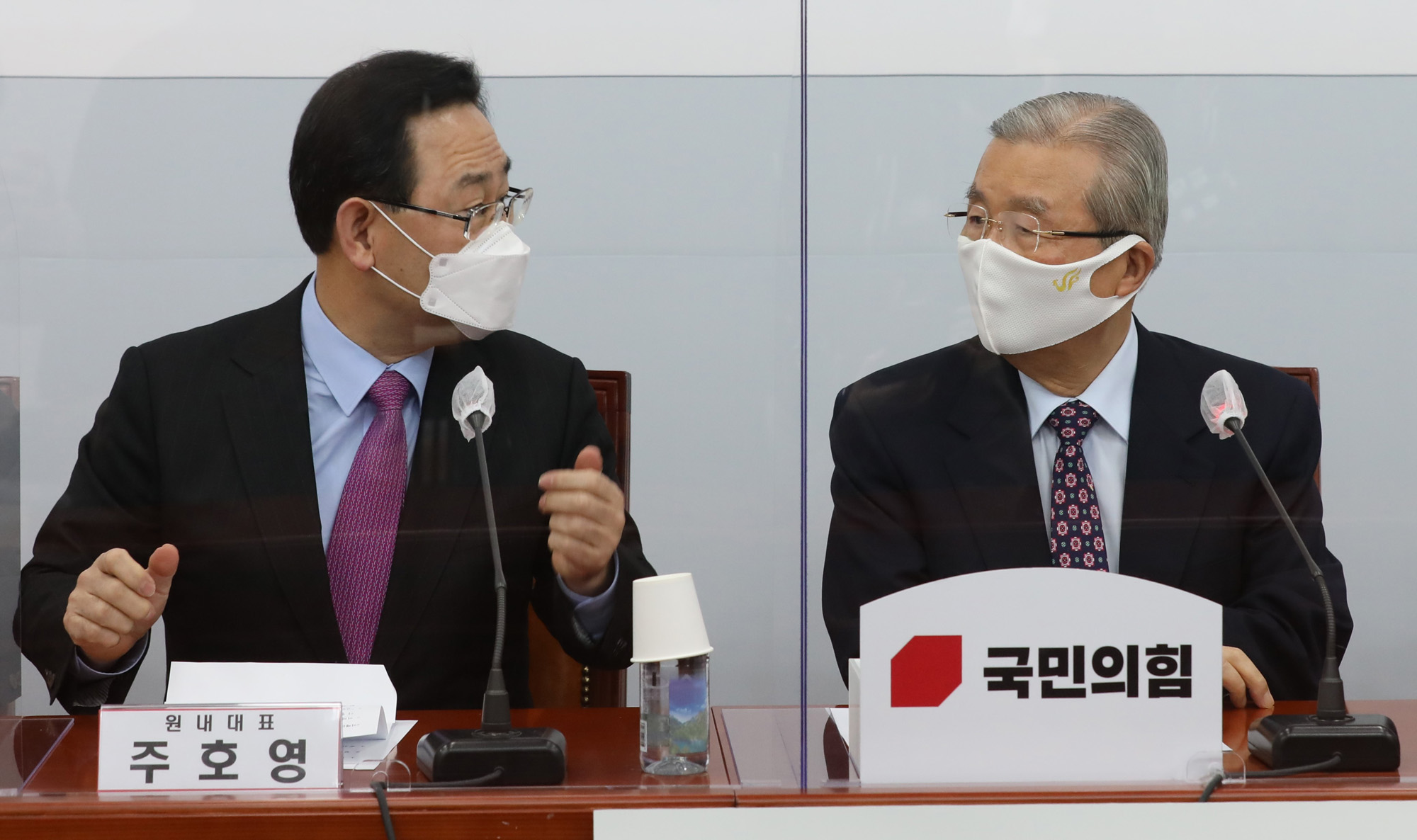 정치;국회;국민의힘 비상대책위원회중진의원연석회의;김종인