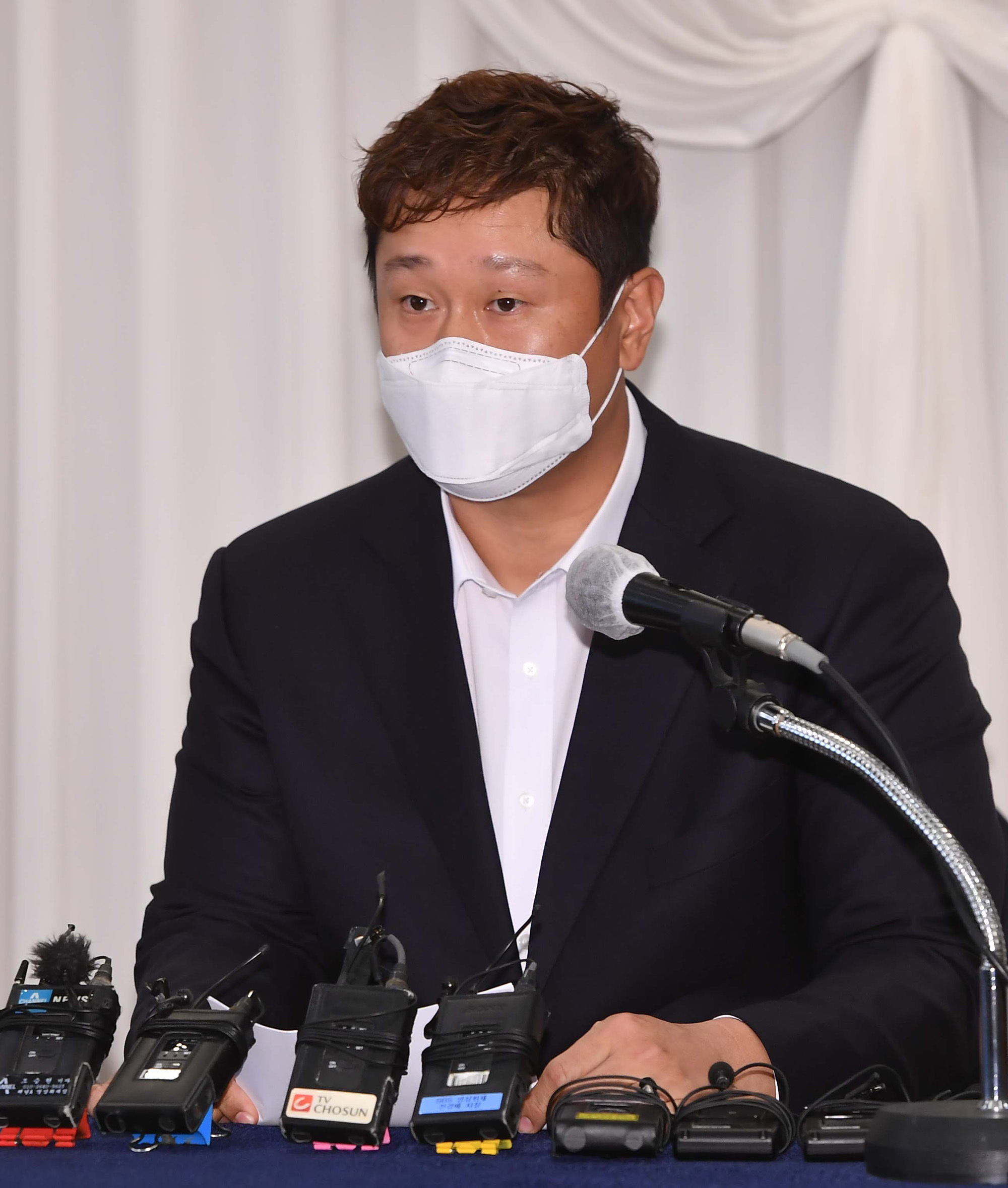 이대호 판공비 기자회견 선수협