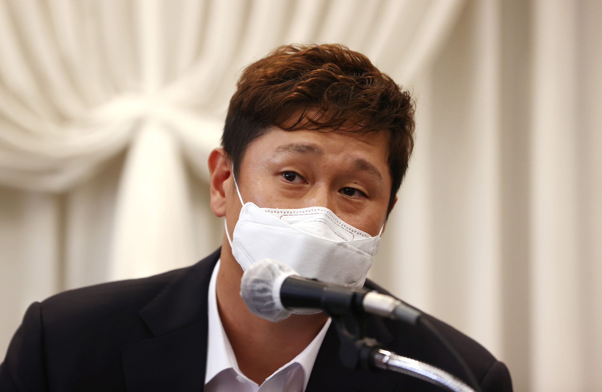 이대호 판공비 기자회견 선수협