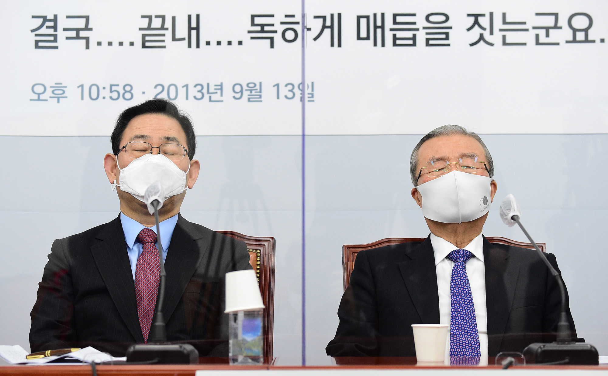 정치;국회;국민의힘 비상대책위원회의;김종인