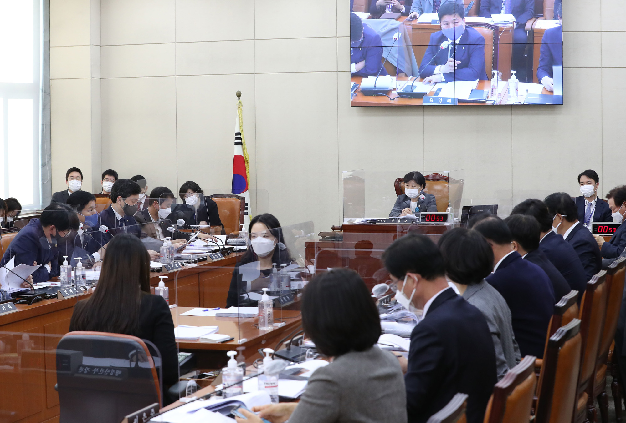 정치;국회;행정안전위원회;진영 장관