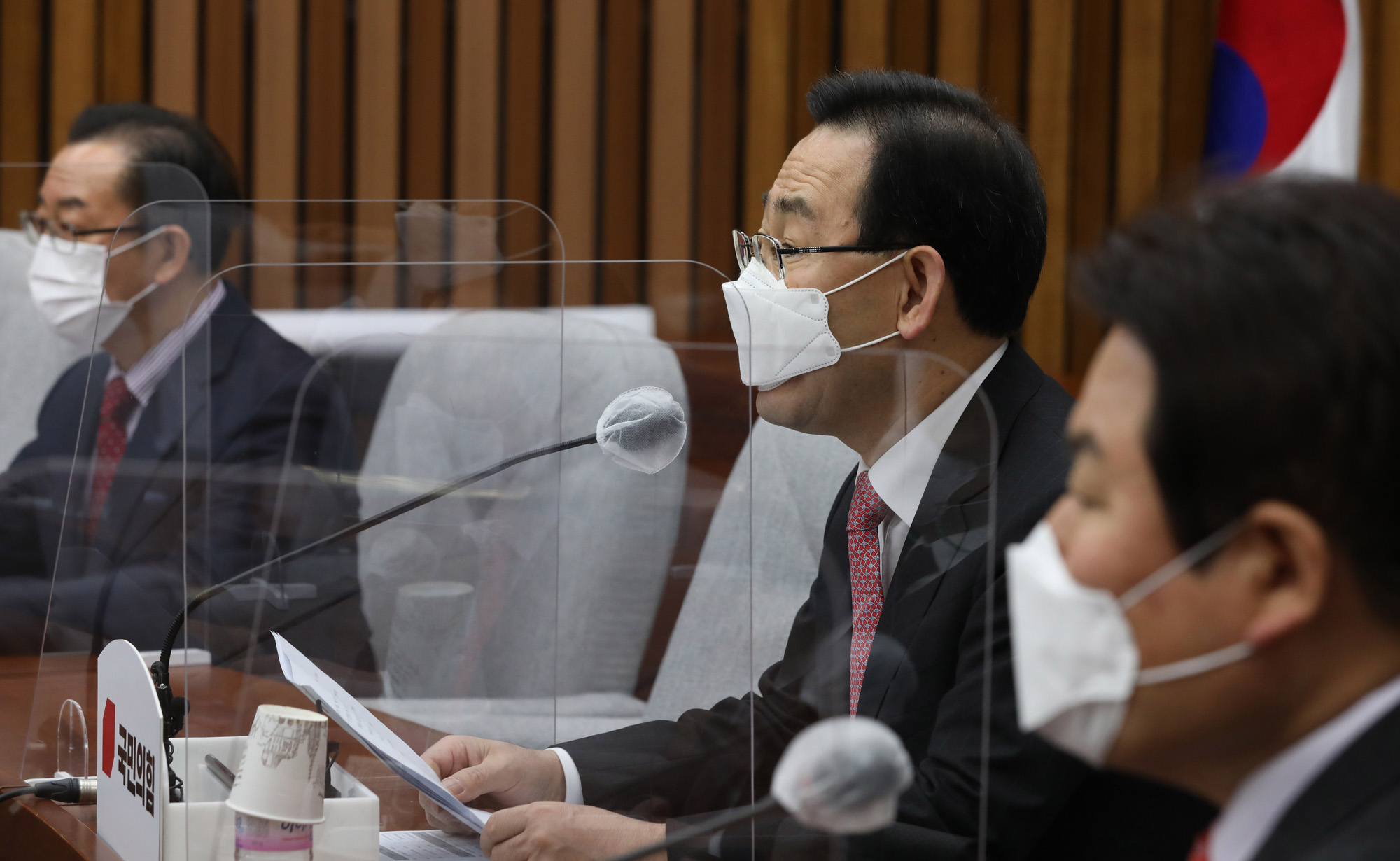 정치;국회;국민의힘 원내대책회의;주호영 원내대표