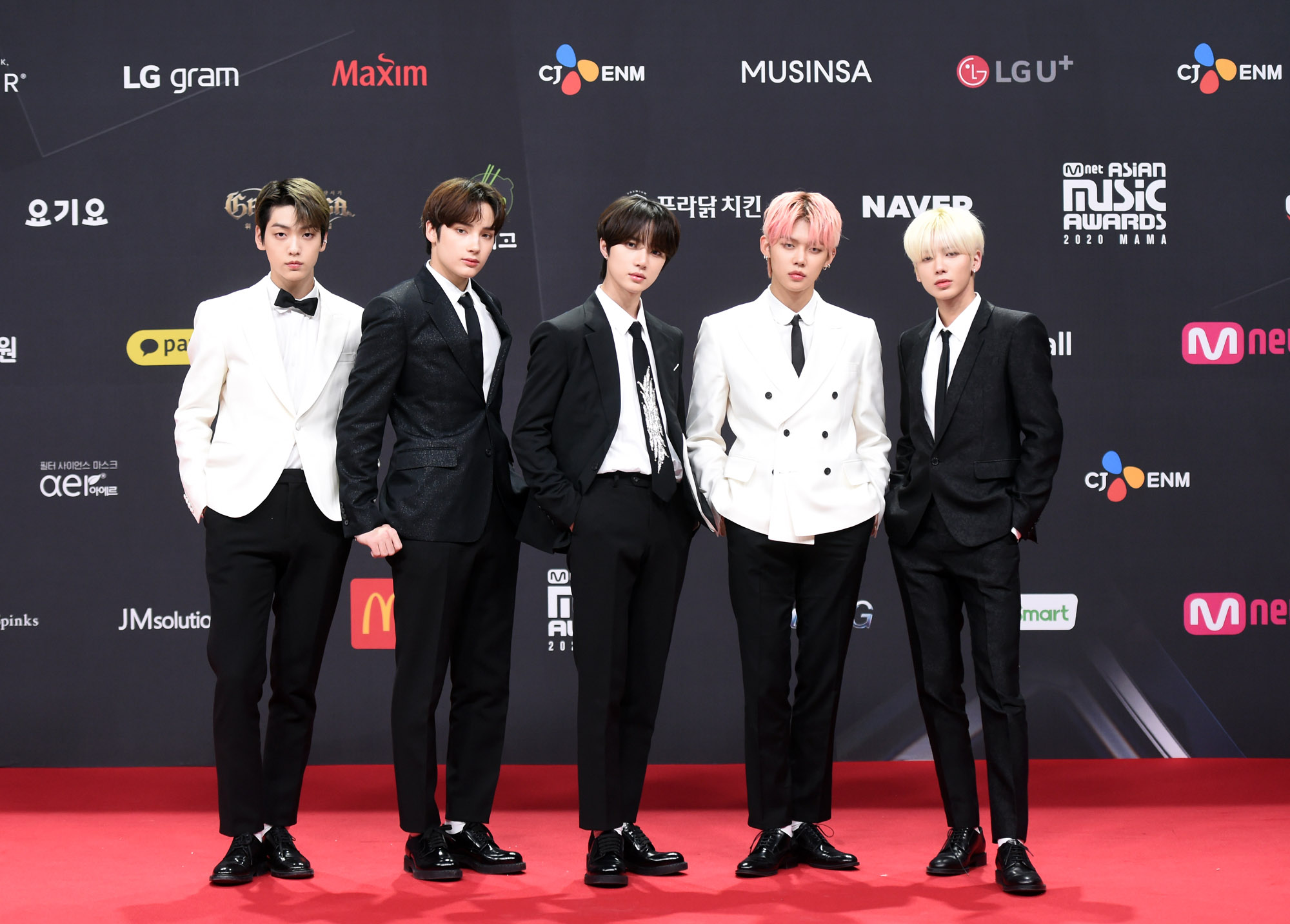 2020MAMA;엠넷뮤직어워즈;가수;가수포토월;음악시상식