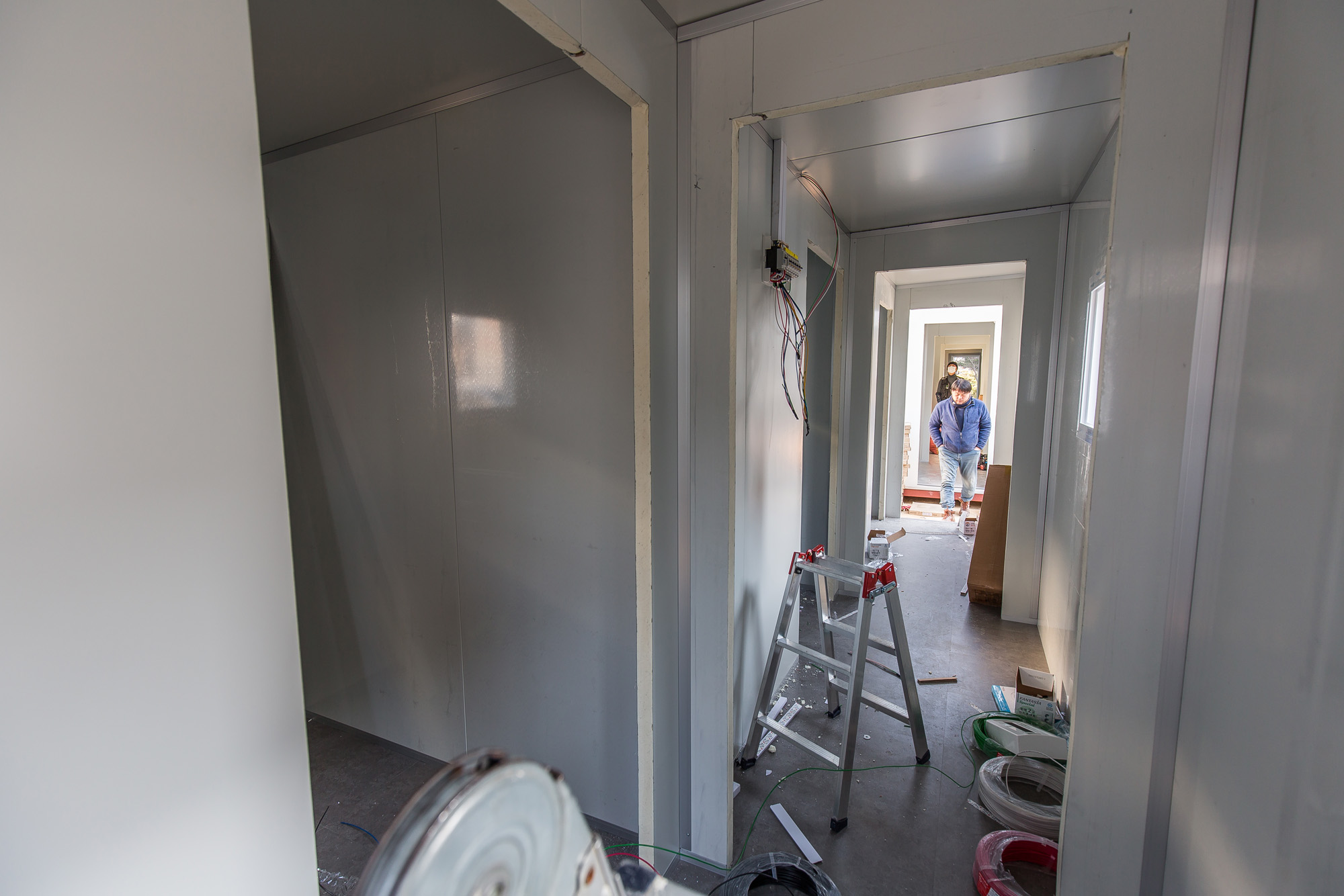 사회;세태;전염병;판데믹;코로나19;신종코로나바이러스감염증;서울의료원;컨테이너임시병상;코로나확진자병상