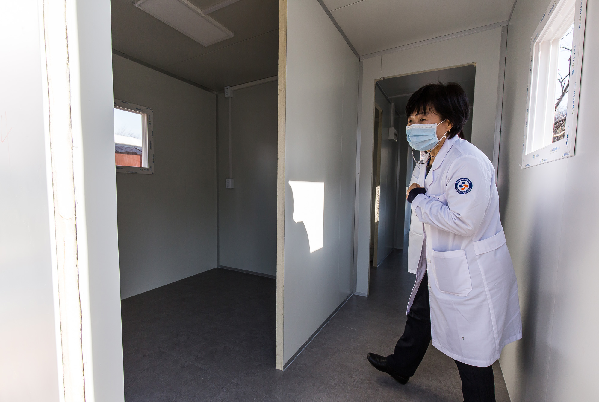 사회;세태;전염병;판데믹;코로나19;신종코로나바이러스감염증;서울의료원;컨테이너임시병상;코로나확진자병상