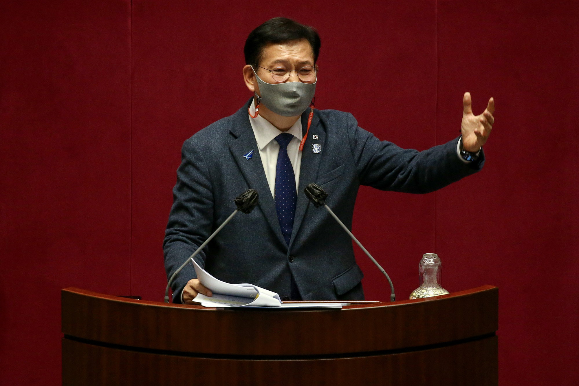 정치;국회;송영길;국회무제한토론;필리버스터;대북전단금지법