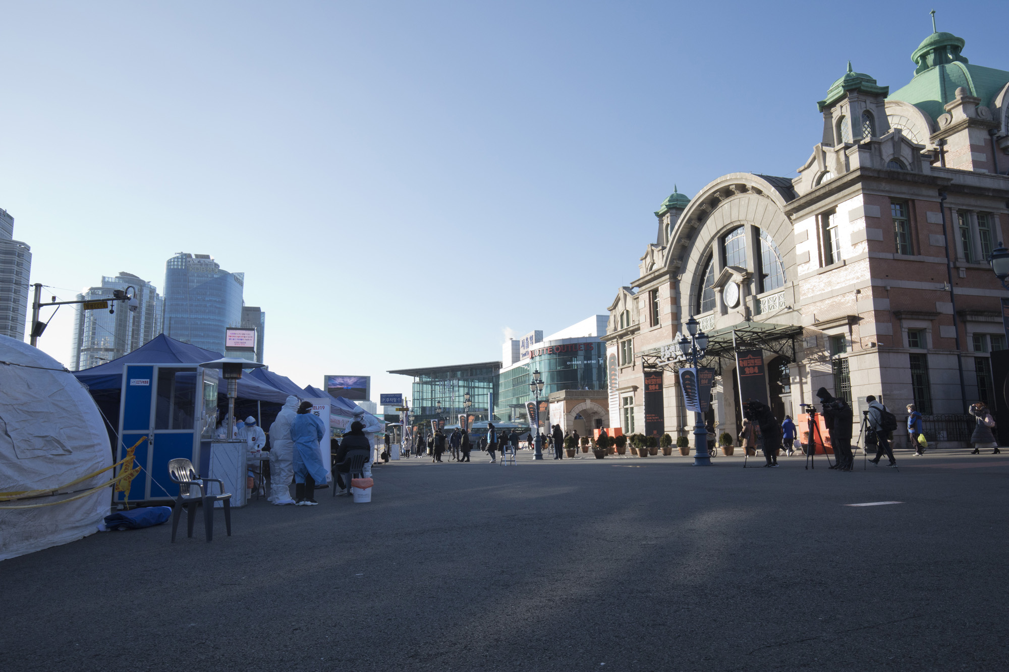 사회;코로나;코로나19;선별진료소;진단검사;임시선별진료소