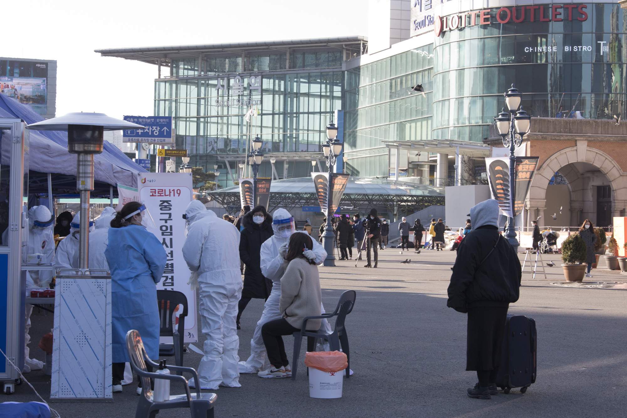 사회;코로나;코로나19;선별진료소;진단검사;임시선별진료소