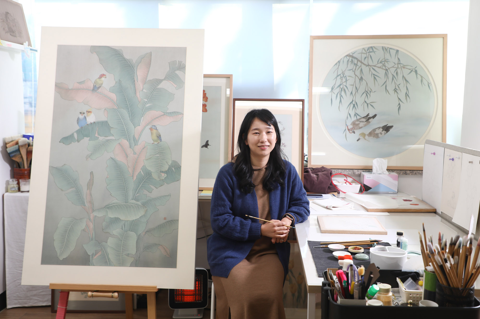 한국미술응원프로젝트;정선아;정선아작가;화가;아티스트;그림;동양화;한국화