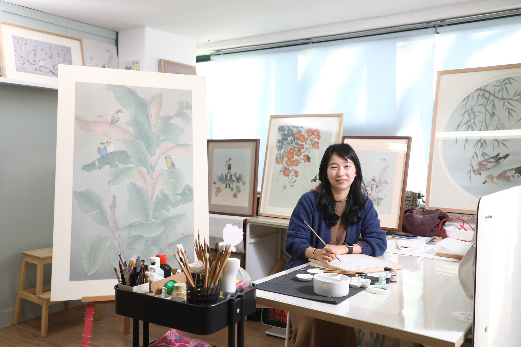 한국미술응원프로젝트;정선아;정선아작가;화가;아티스트;그림;동양화;한국화