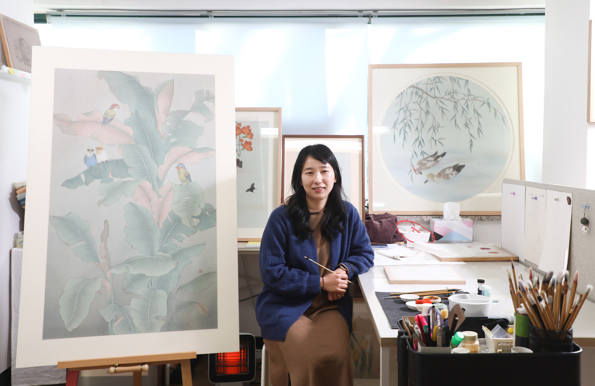 한국미술응원프로젝트;정선아;정선아작가;화가;아티스트;그림;동양화;한국화