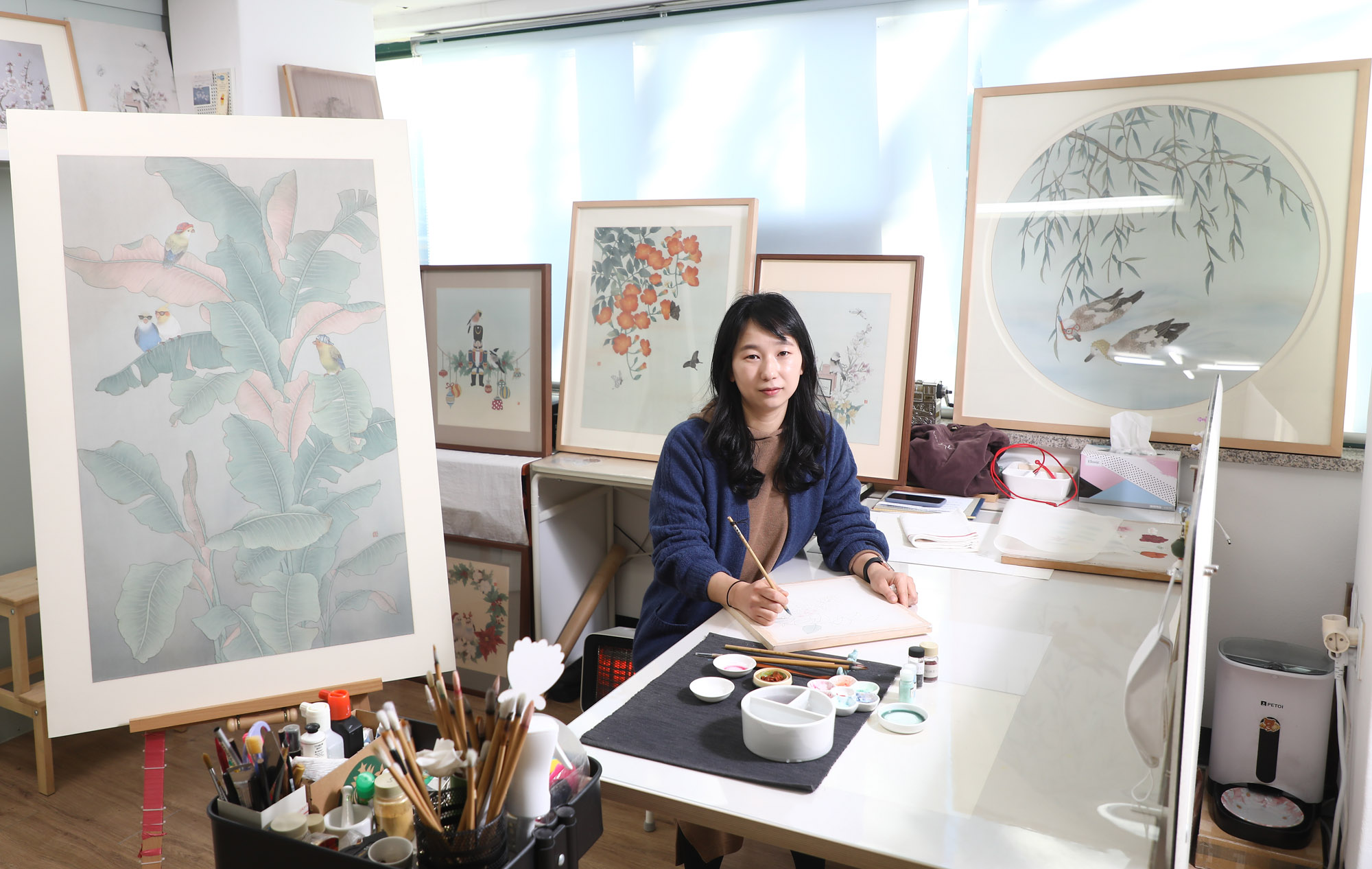 한국미술응원프로젝트;정선아;정선아작가;화가;아티스트;그림;동양화;한국화