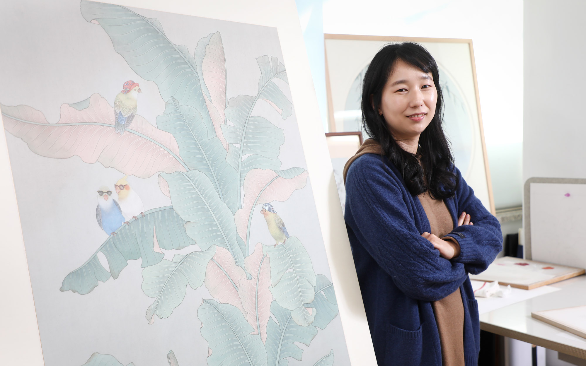 한국미술응원프로젝트;정선아;정선아작가;화가;아티스트;그림;동양화;한국화