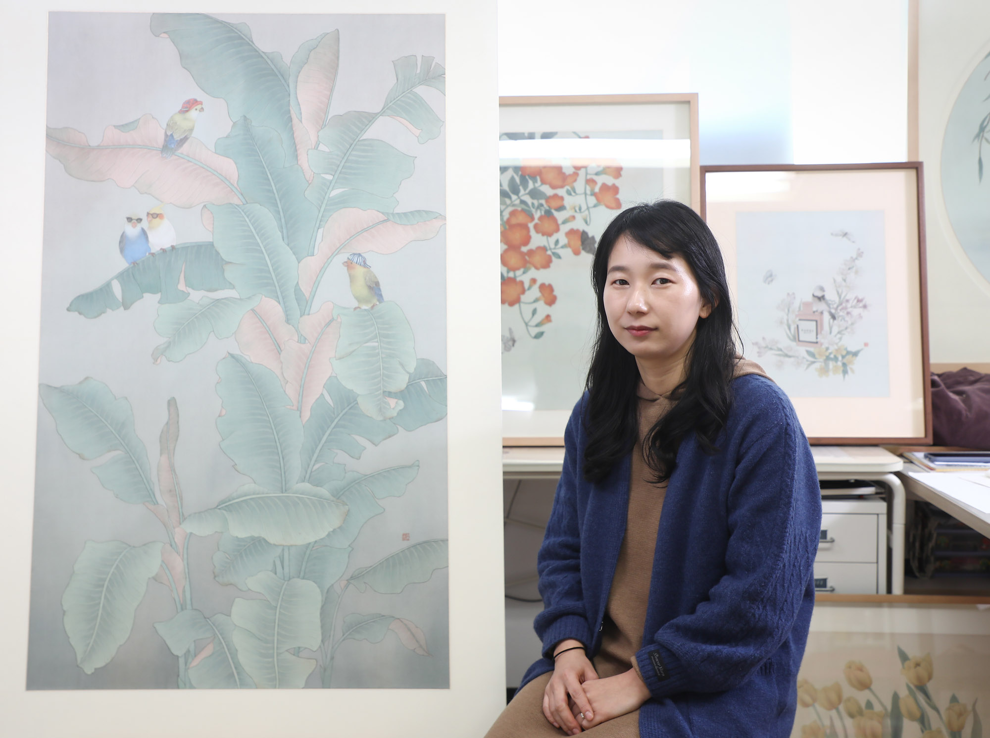 한국미술응원프로젝트;정선아;정선아작가;화가;아티스트;그림;동양화;한국화