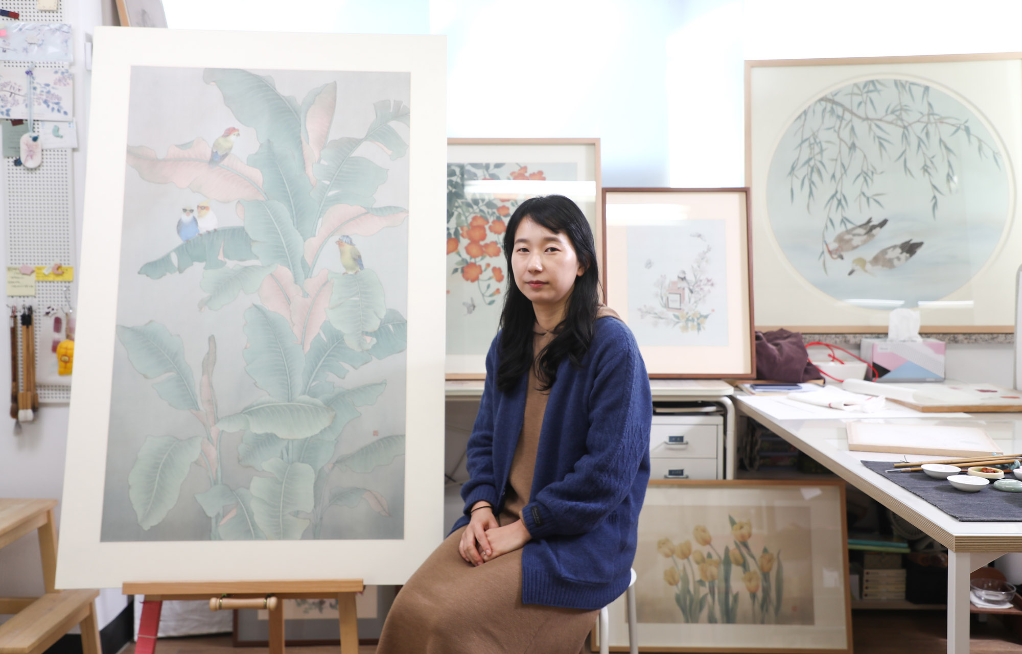 한국미술응원프로젝트;정선아;정선아작가;화가;아티스트;그림;동양화;한국화