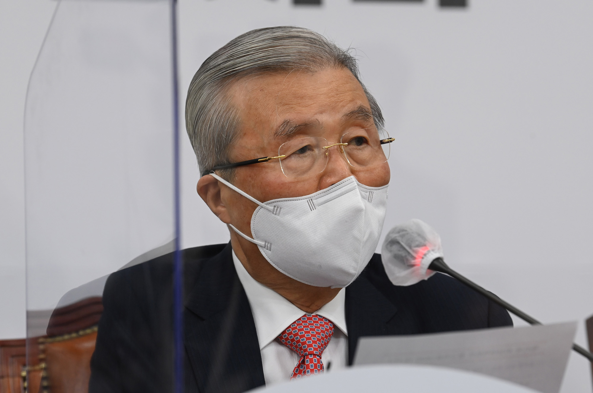 정치;국회;국민의힘비상대책위원회의;김종인