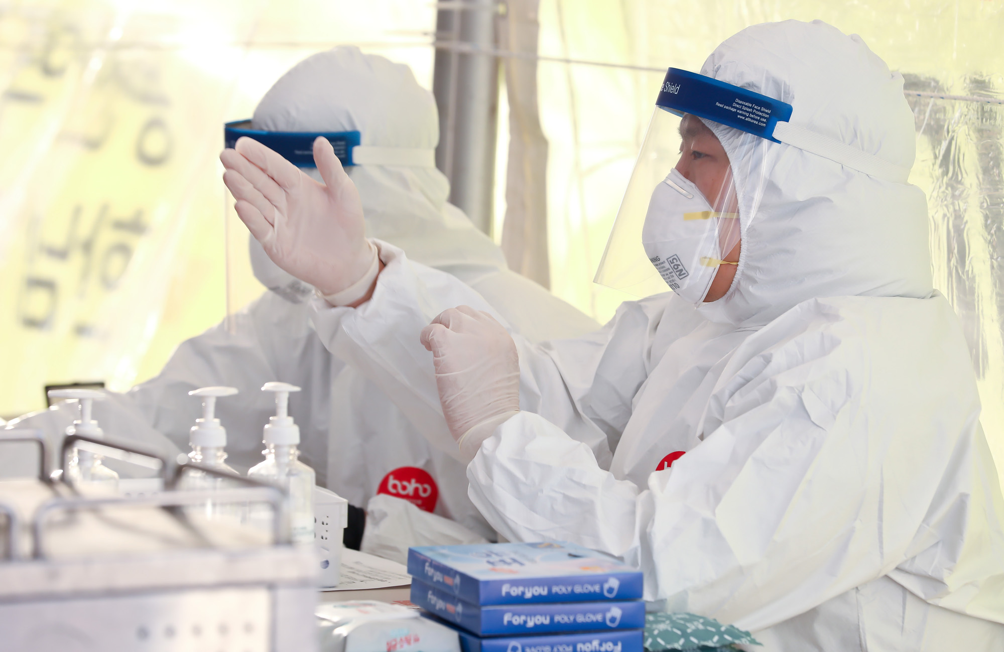 용산역 선별진료소 코로나 무료