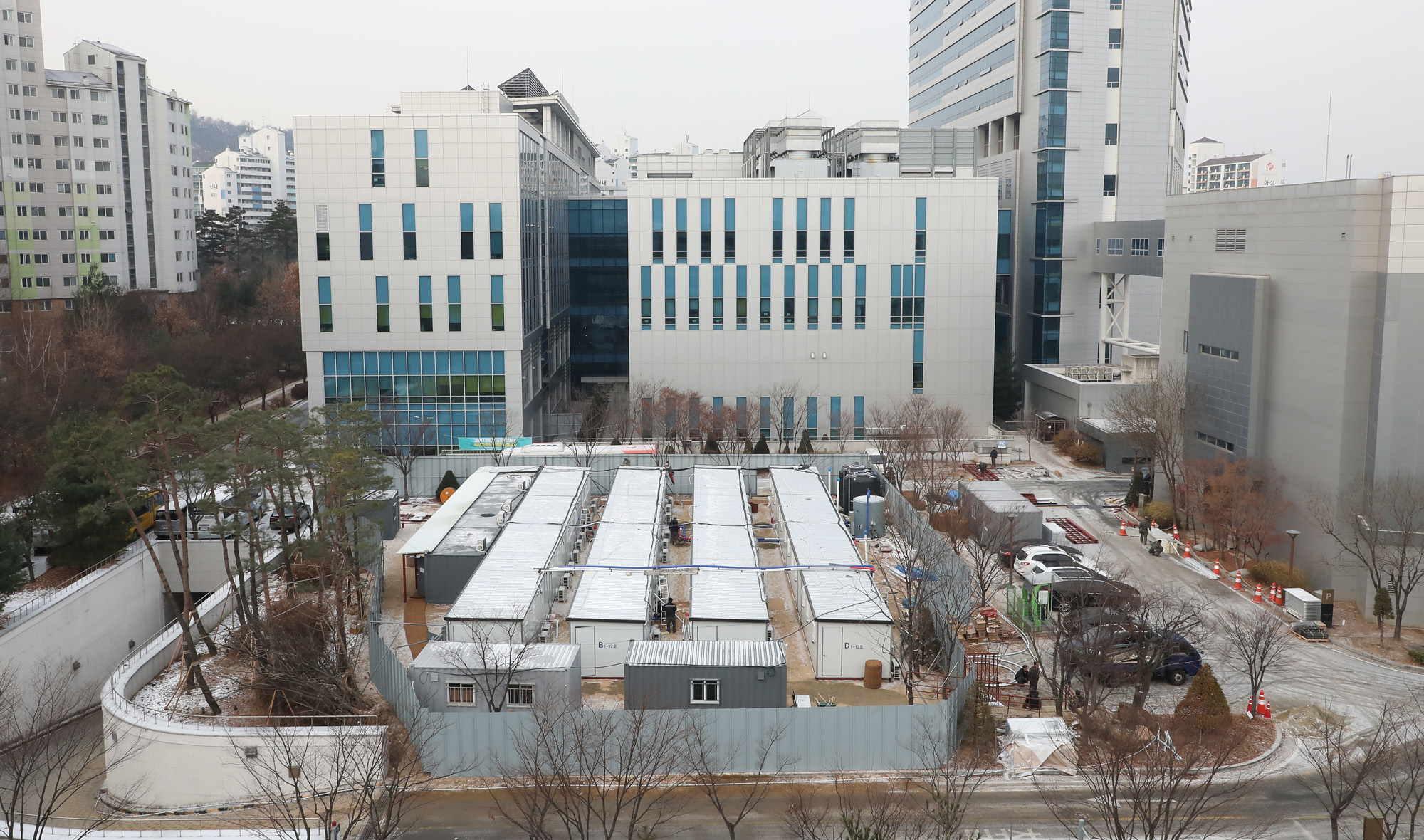 서울의료원 임시병상 코로나 콘테이너