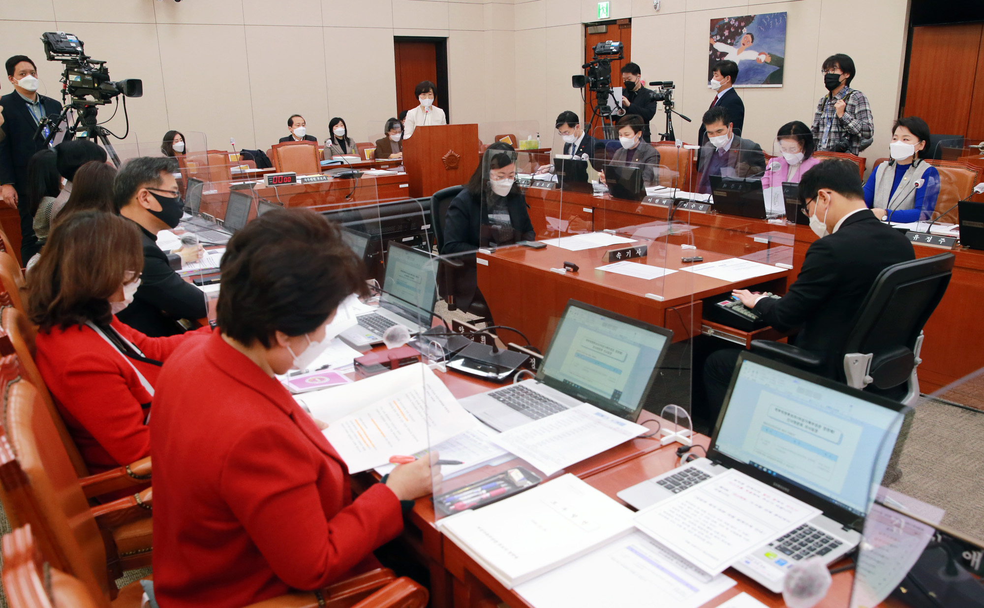 정치;국회;정영애 인사청문회;여성가족부장관후보자