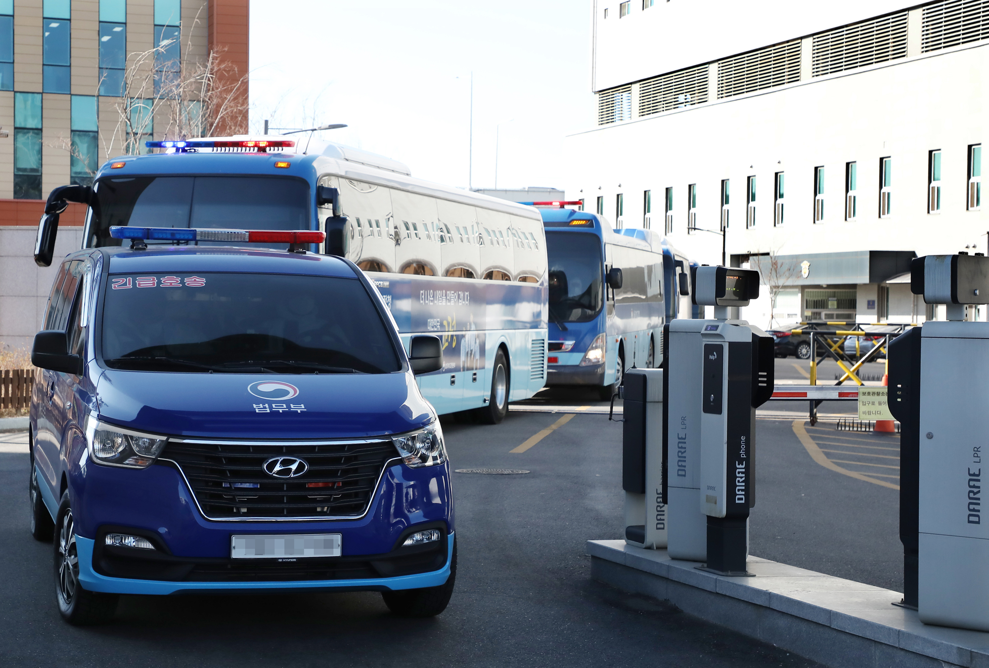 서울 동부 구치소 코로나 긴급후송 이송