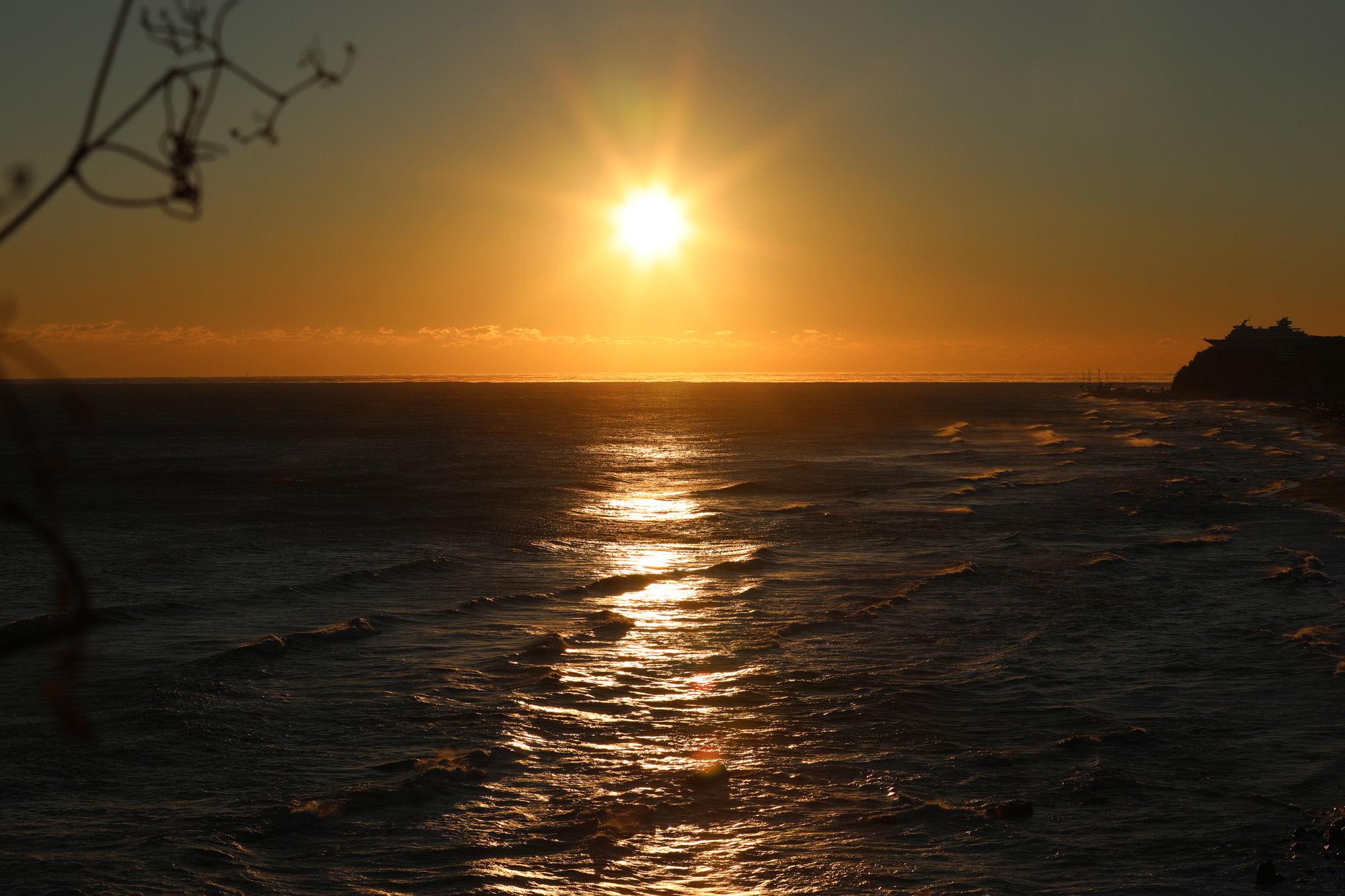 사회;정동진;코로나19일출명소출입통제;2020년마지막해;정동진일출