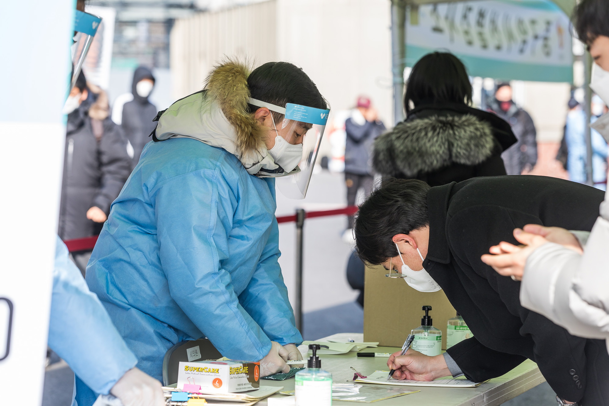 사회;세태;건강;의료;코로나19;신종코로나바이러스감염증;코로나임시선별검사소;중구코로나임시선별검사소;서울역임시선별진료소