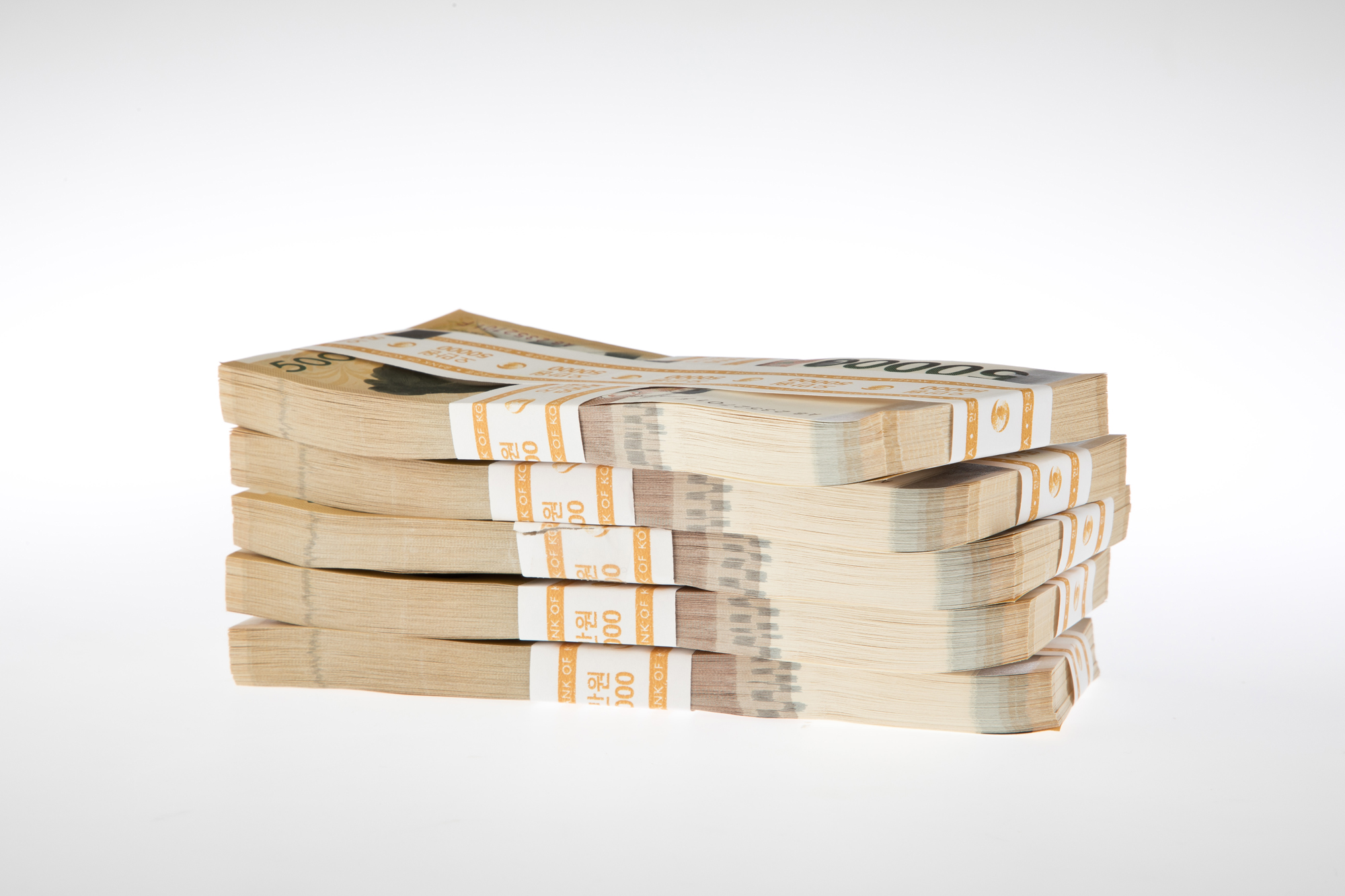 돈다발 돈 오만원 돈뭉치
