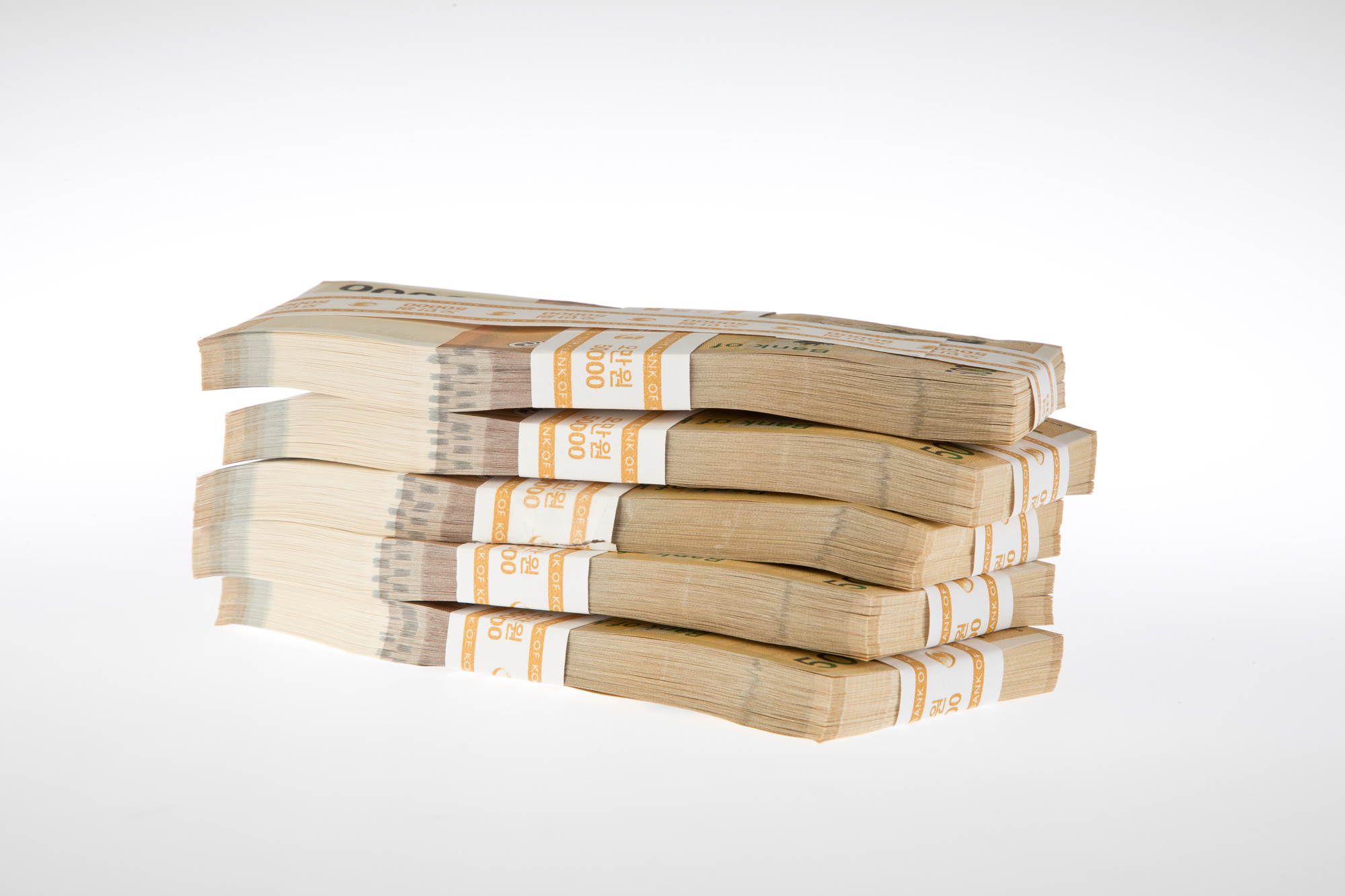 돈다발 돈 오만원 돈뭉치