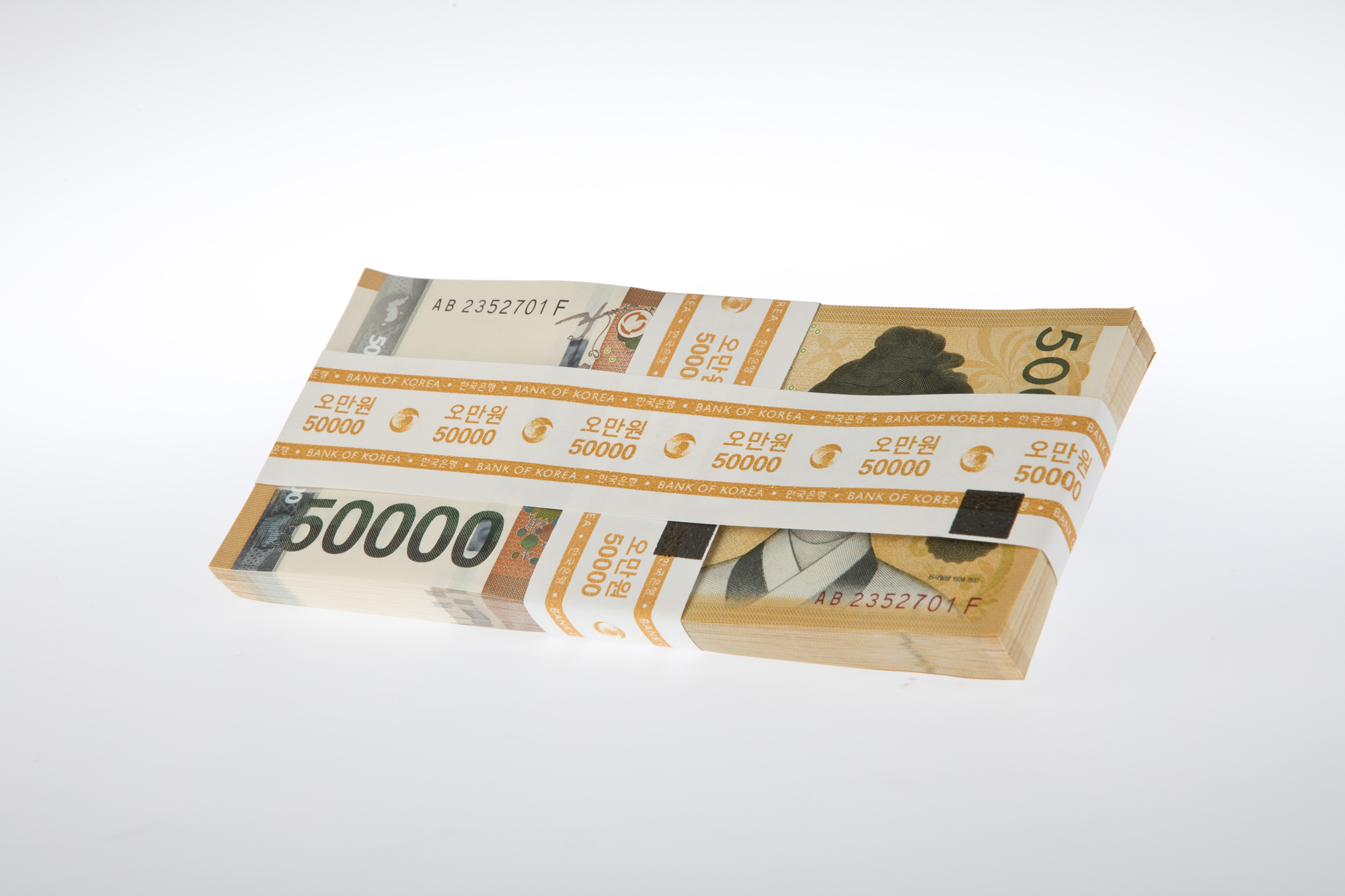 돈다발 돈 오만원 돈뭉치