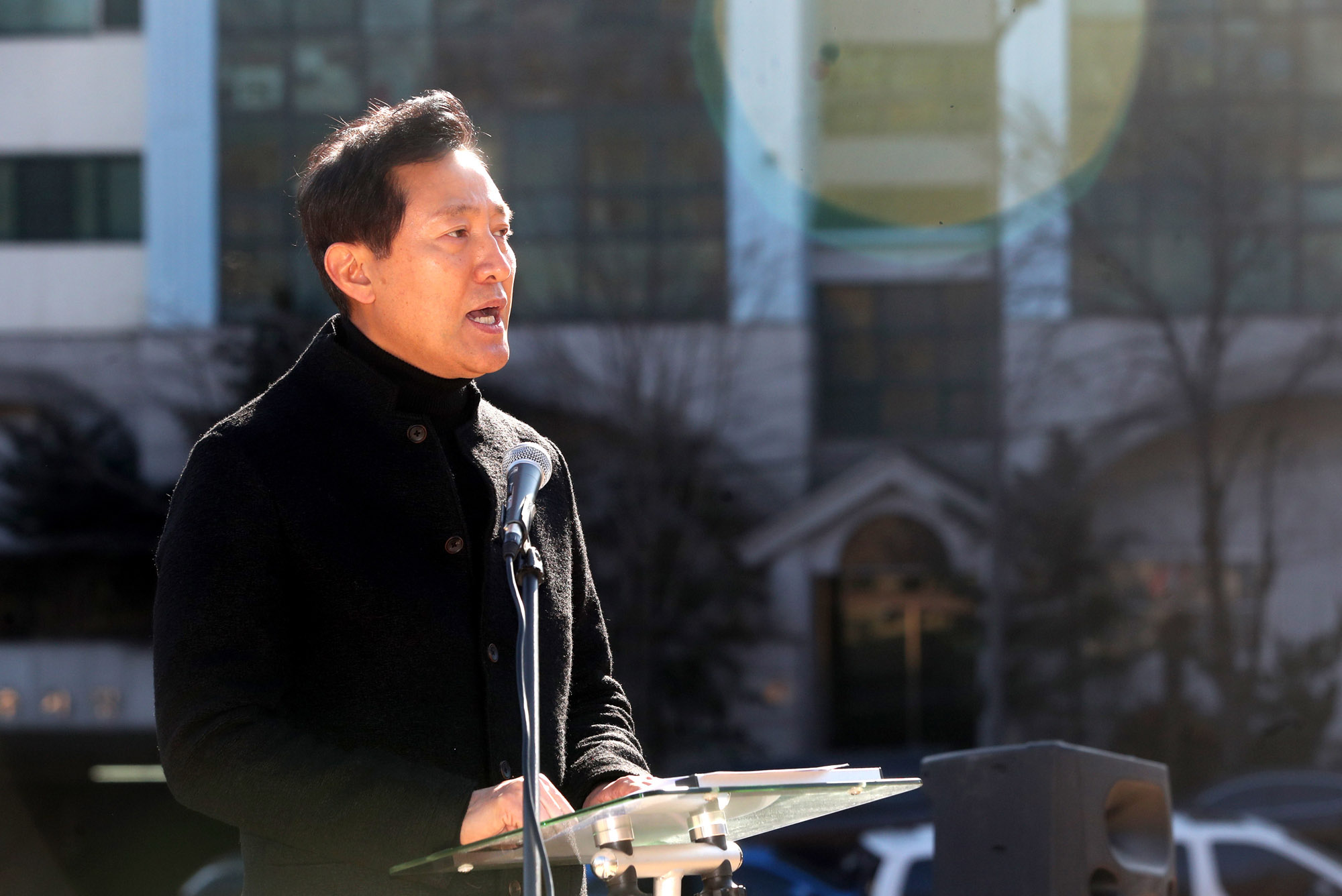 오세훈;오세훈서울시장;오세훈출마선언;오세훈서울숲