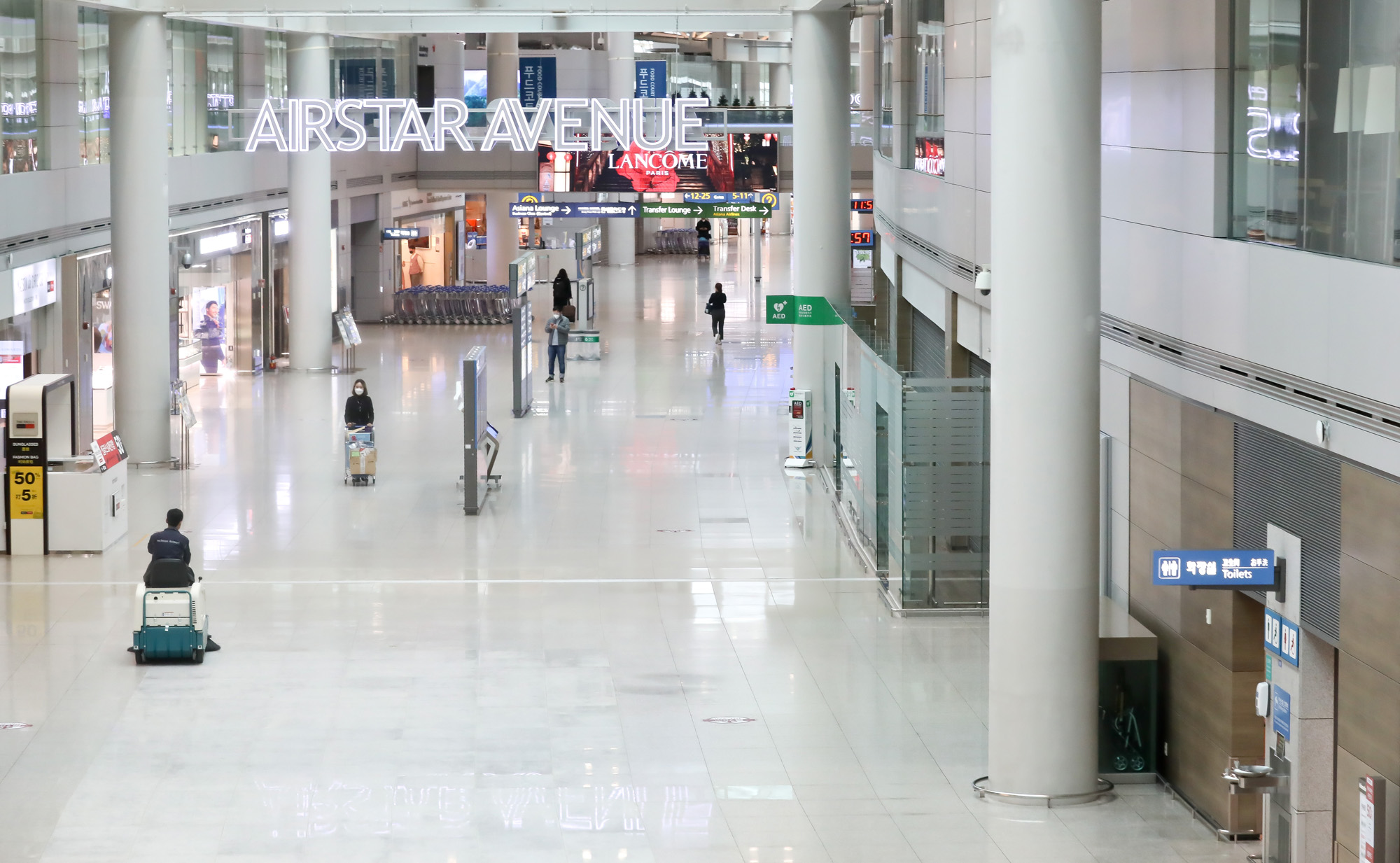 인천공항 코로나 확진자