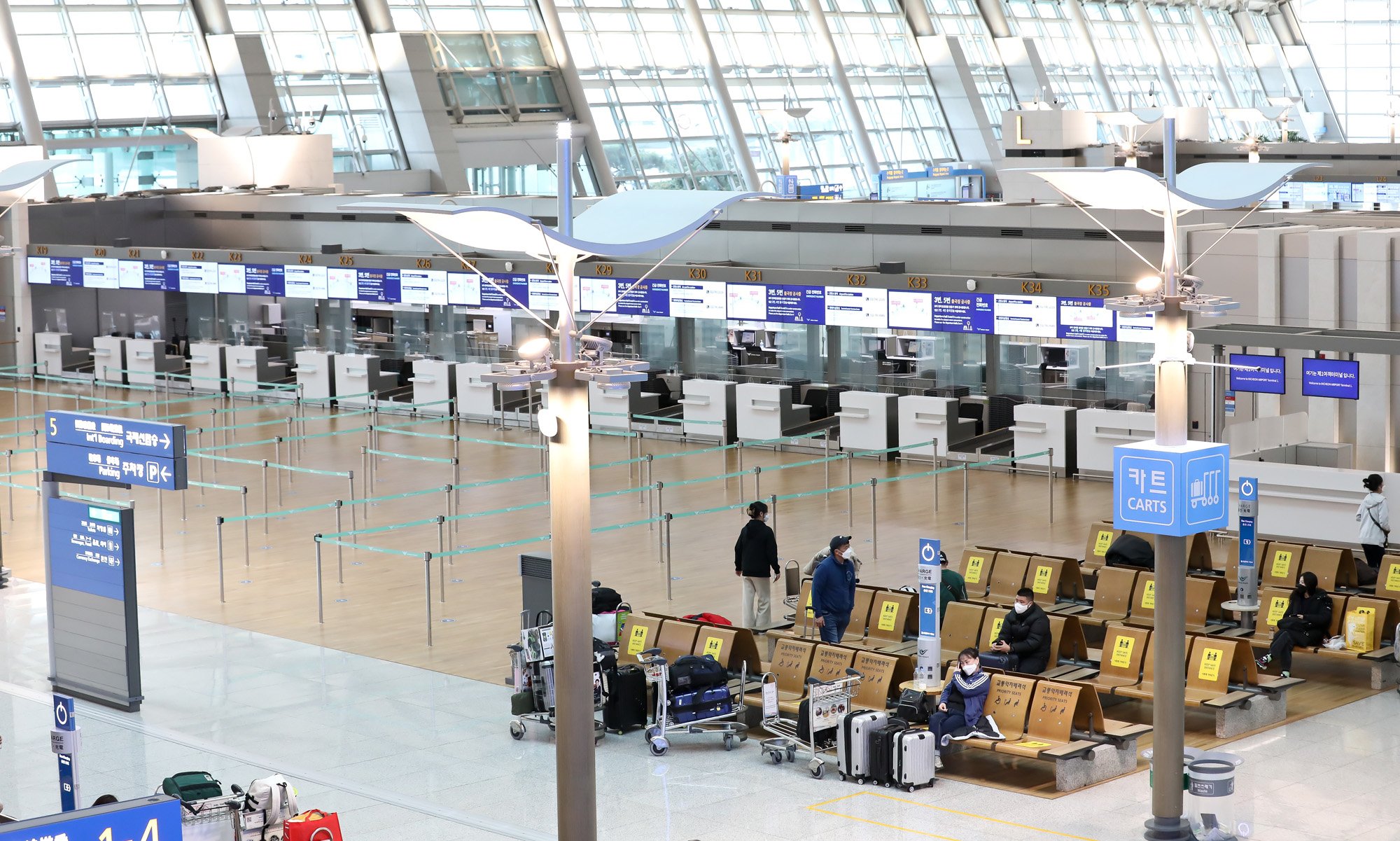 인천공항 코로나 확진자