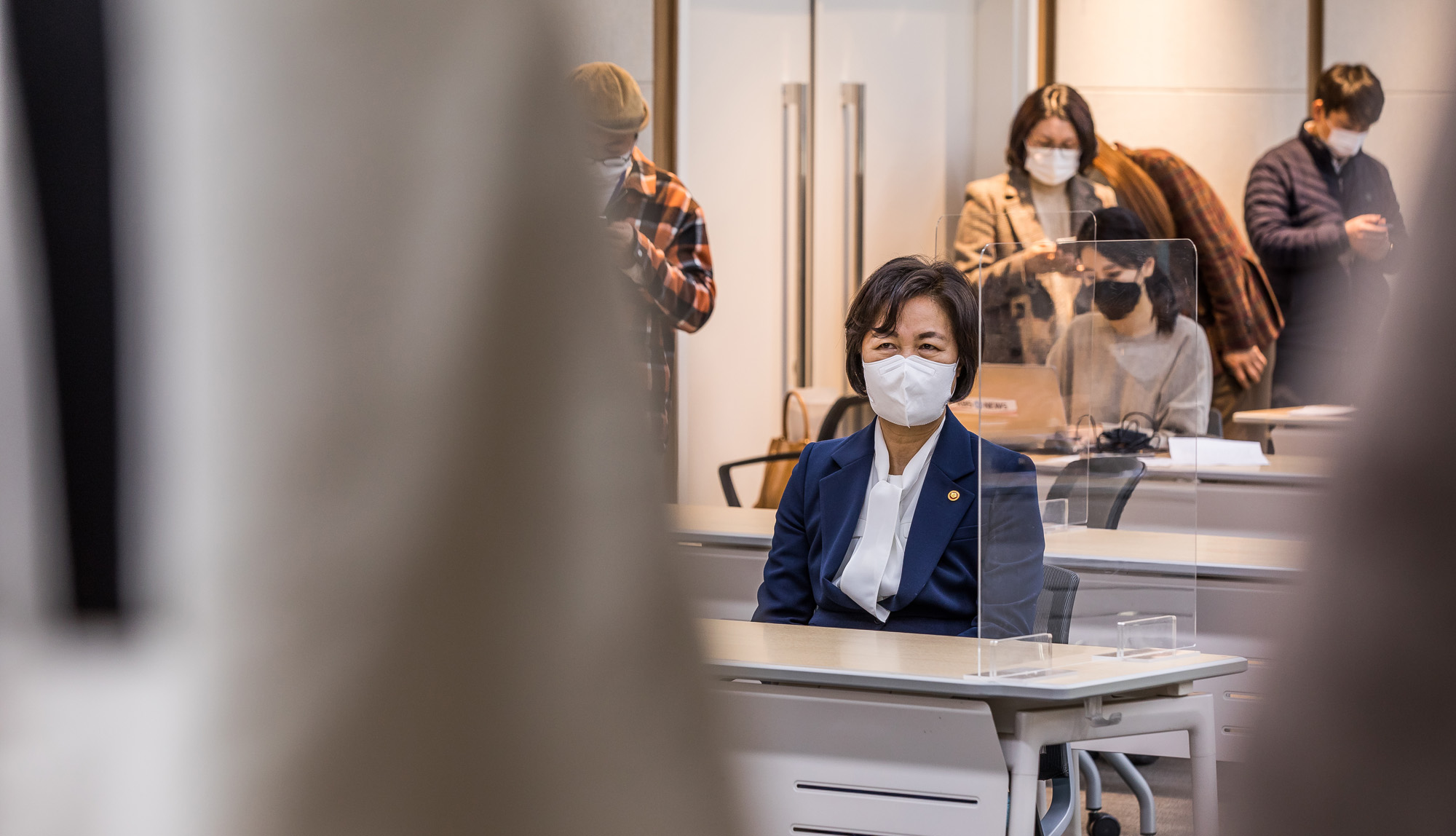 정치;인물;추미애;법무부장관;추미애장관;광복회;독립운동가최재형상시상식;김원웅;광복회장